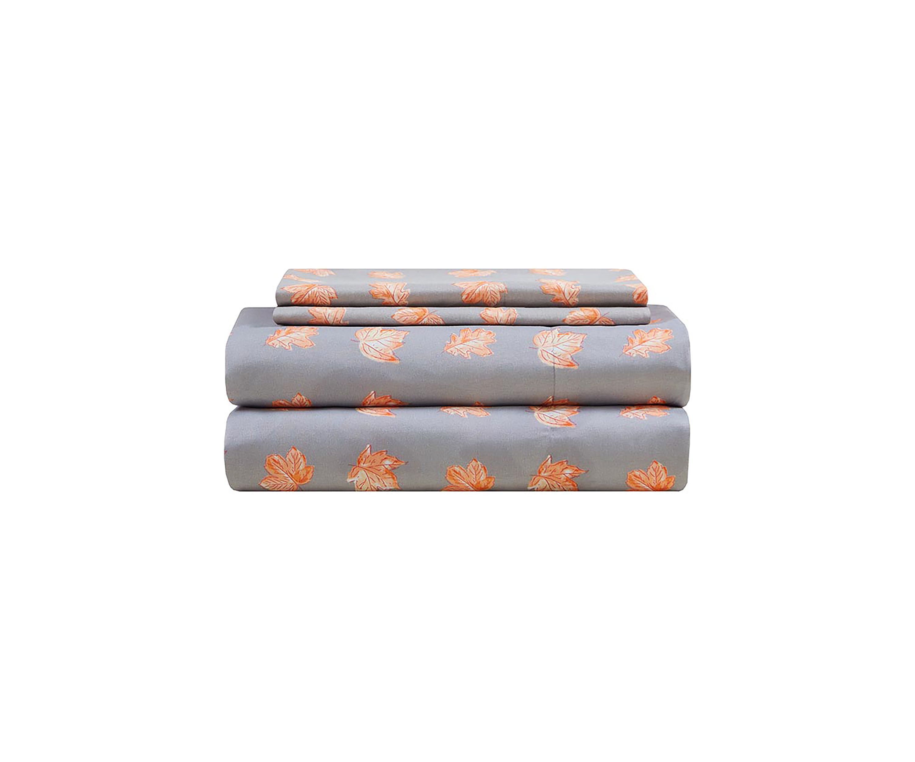 Fall Printed Leaves Sheet Set 