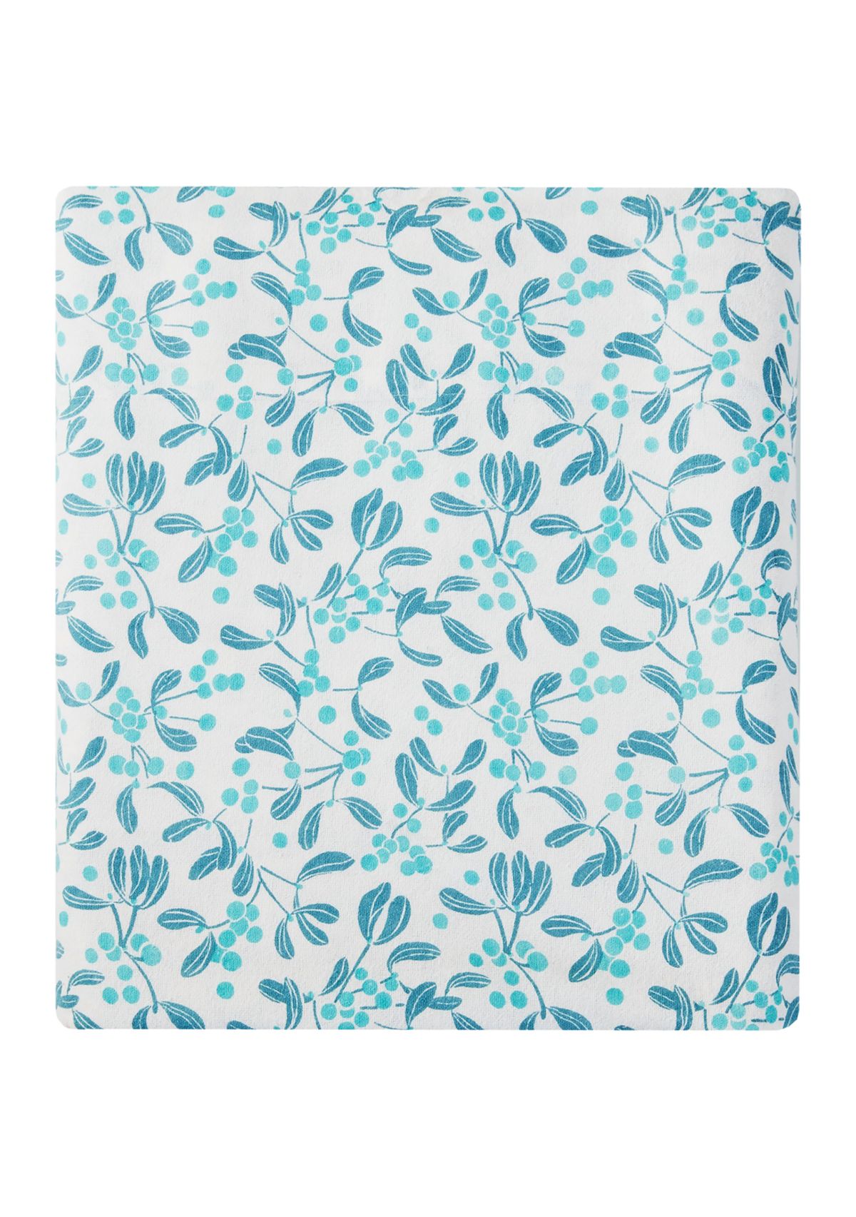 Flannel Dancing Holly Sheet Set 