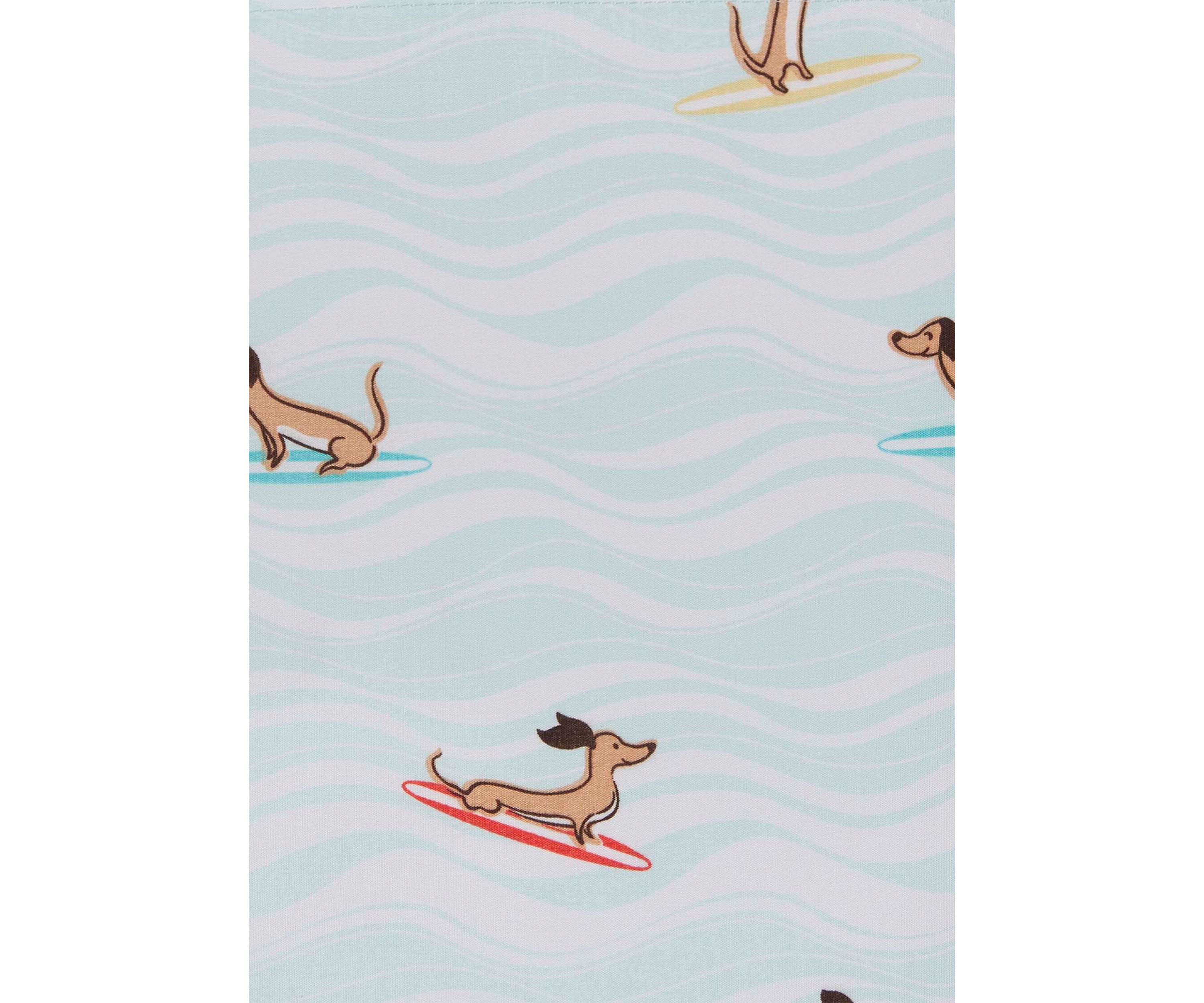Surfing Dachshunds Sheet Set