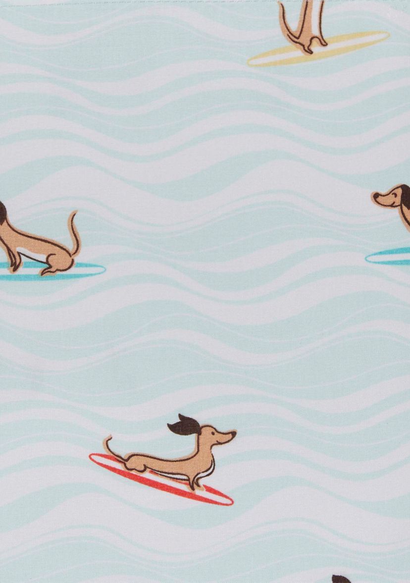 Surfing Dachshunds Sheet Set
