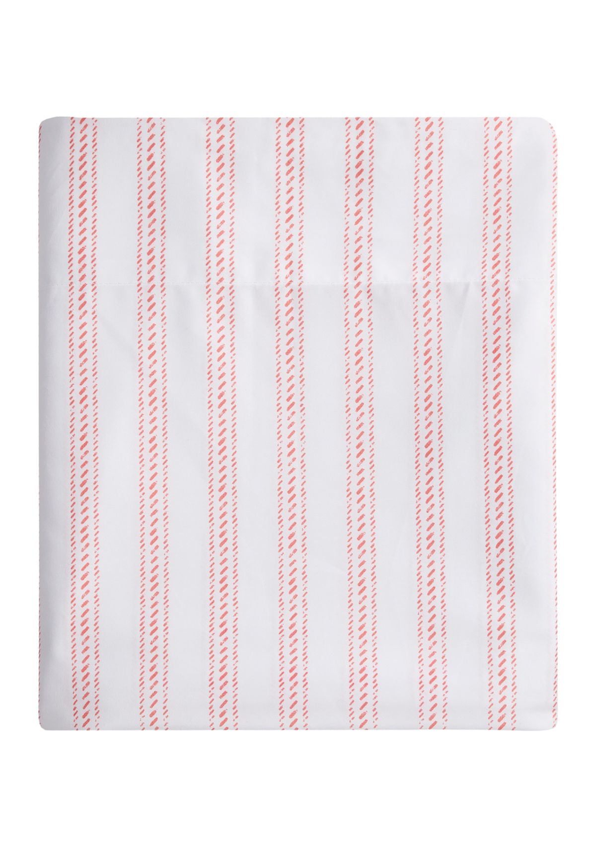 Coral Stripe Sheet Set
