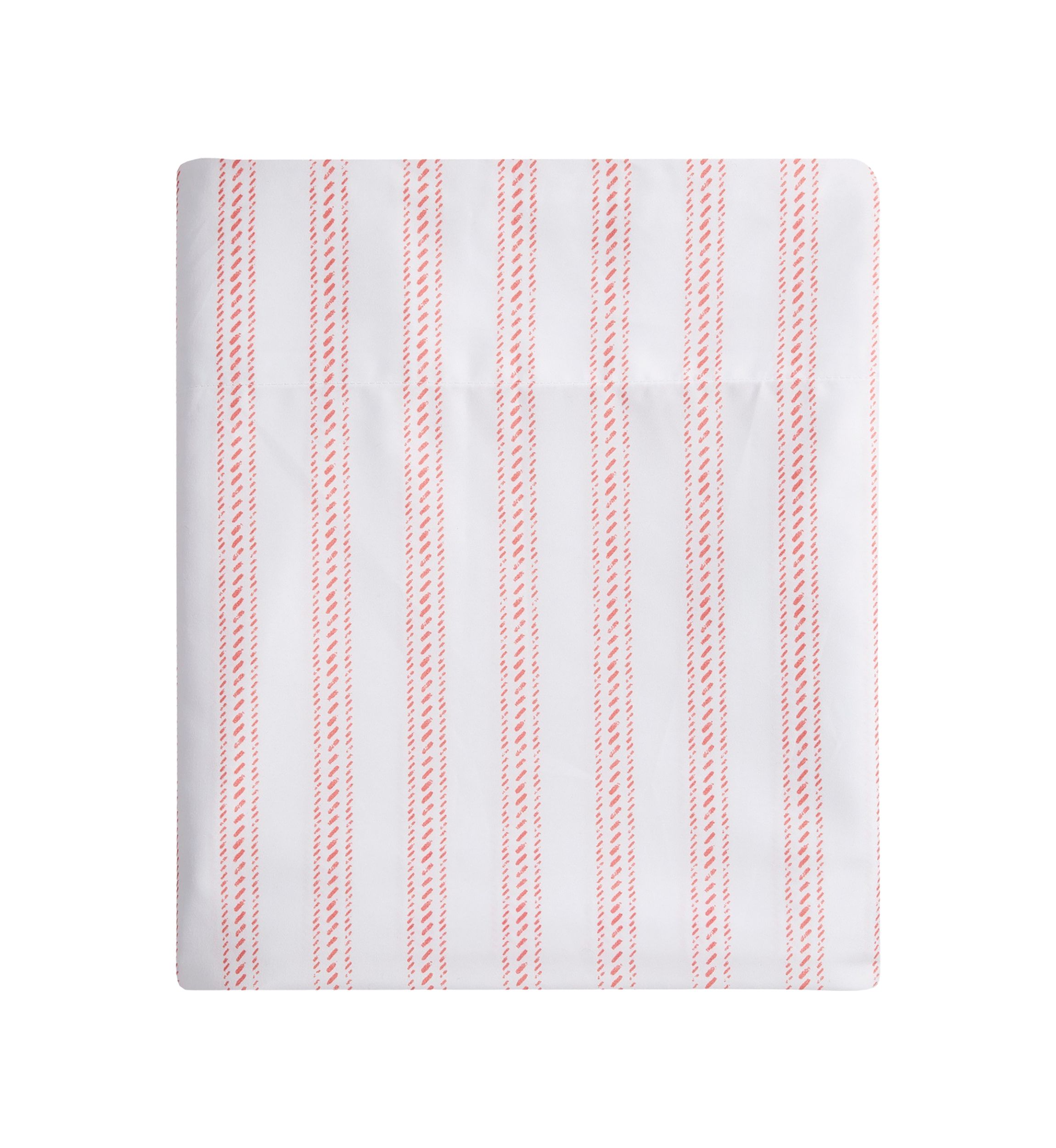 Coral Stripe Sheet Set