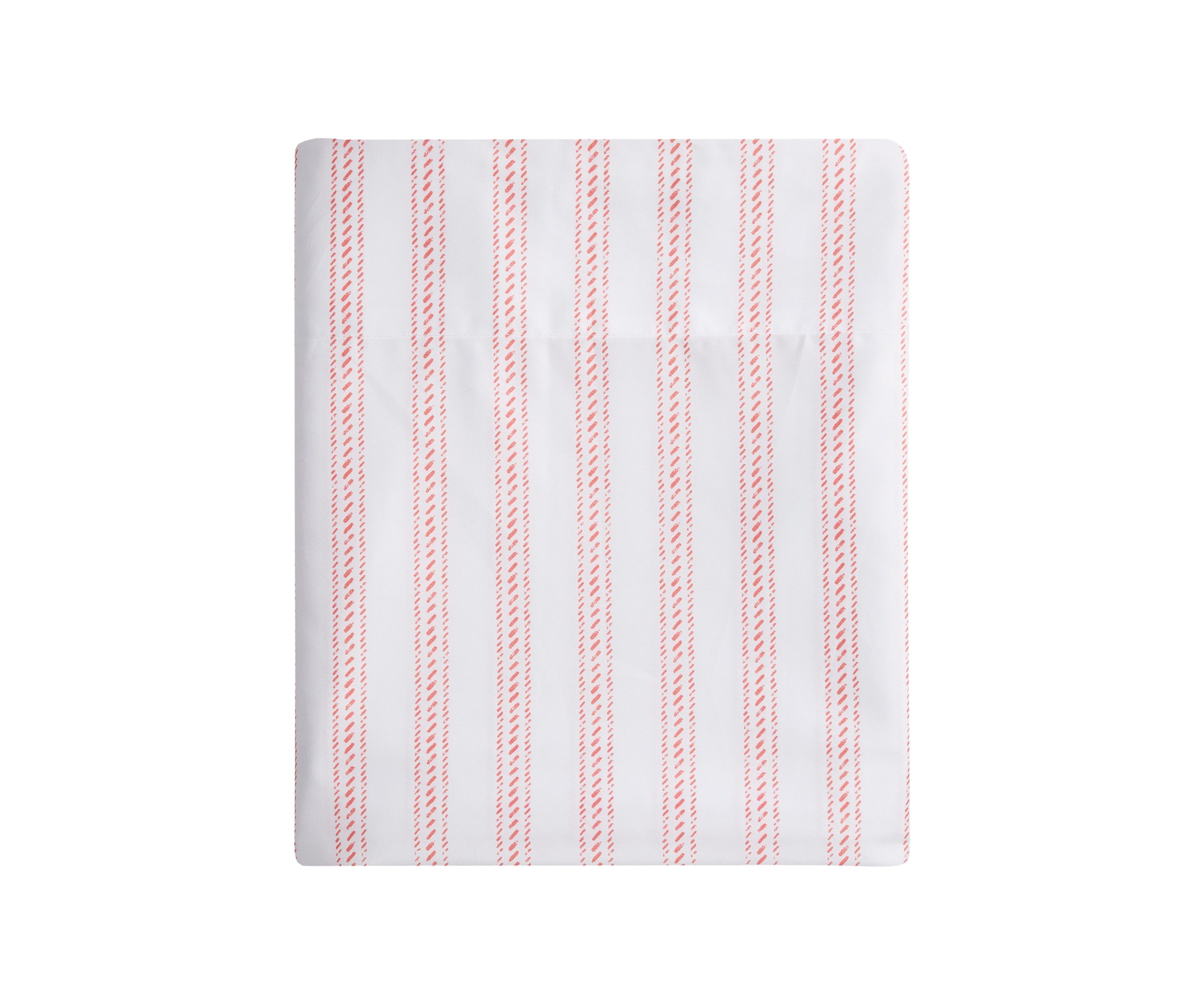 Coral Stripe Sheet Set