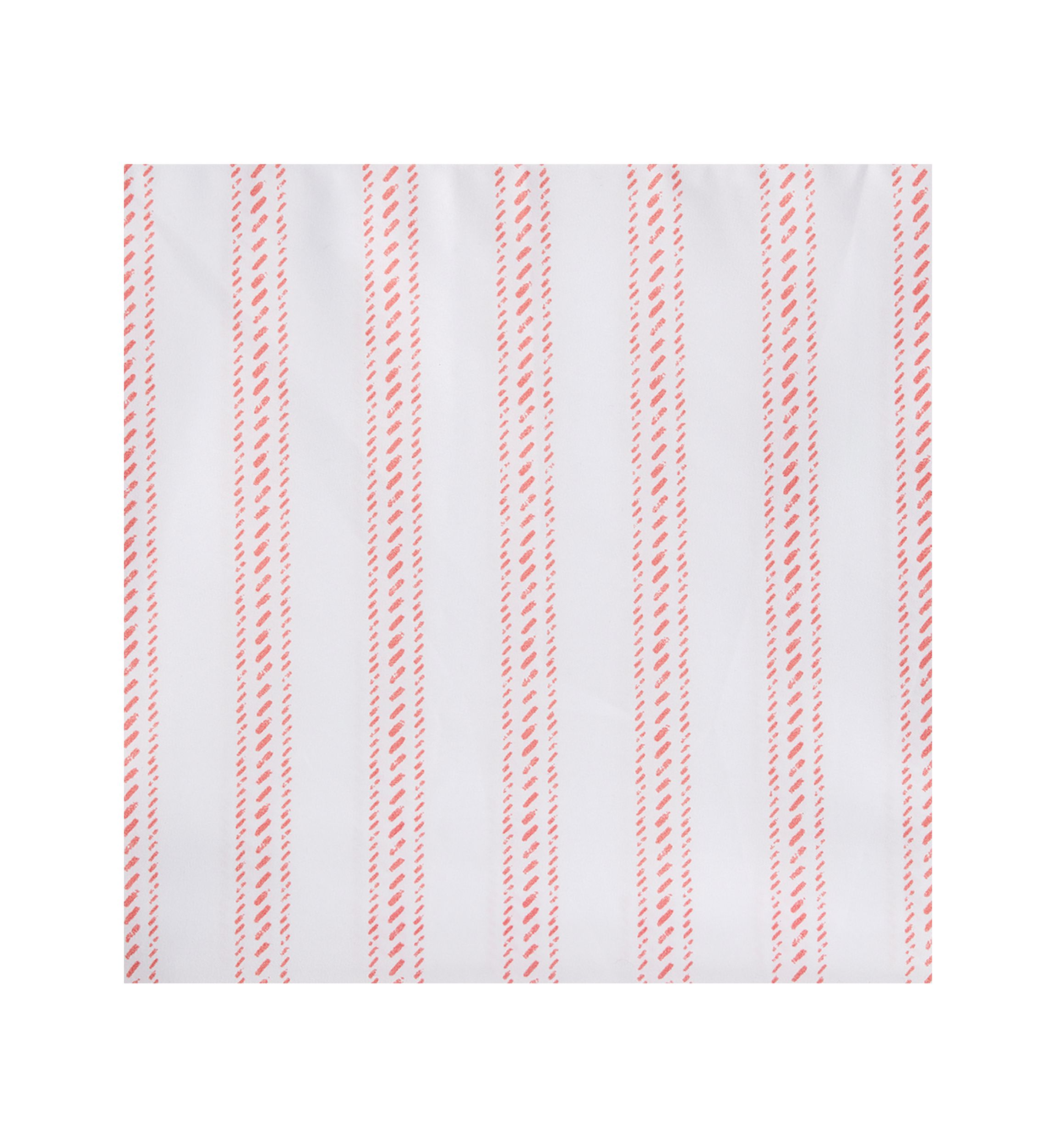 Coral Stripe Sheet Set