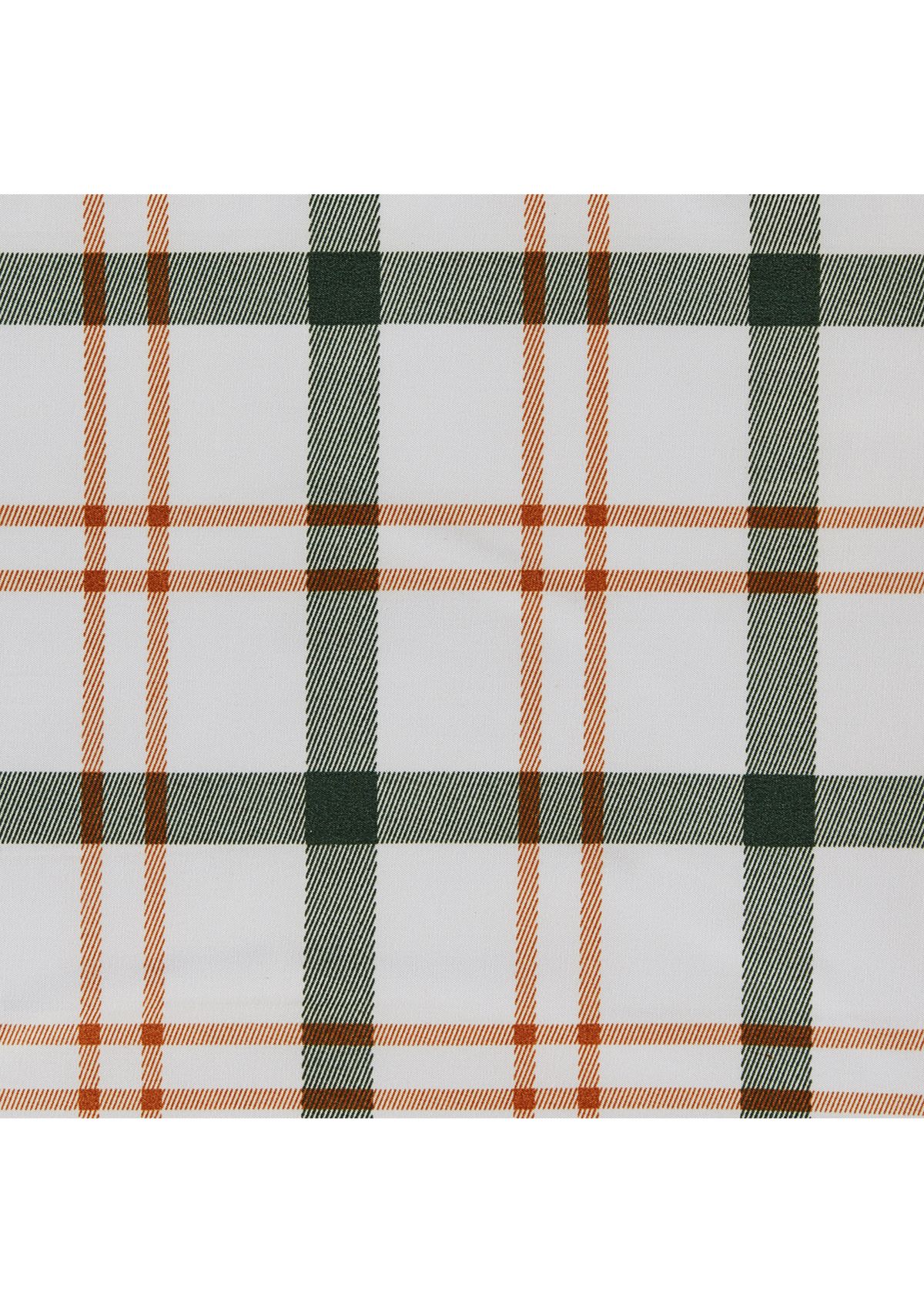 Green Plaid Printed Sheet Set