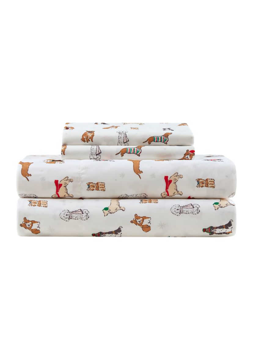 Multi Dog Printed Sheet Set