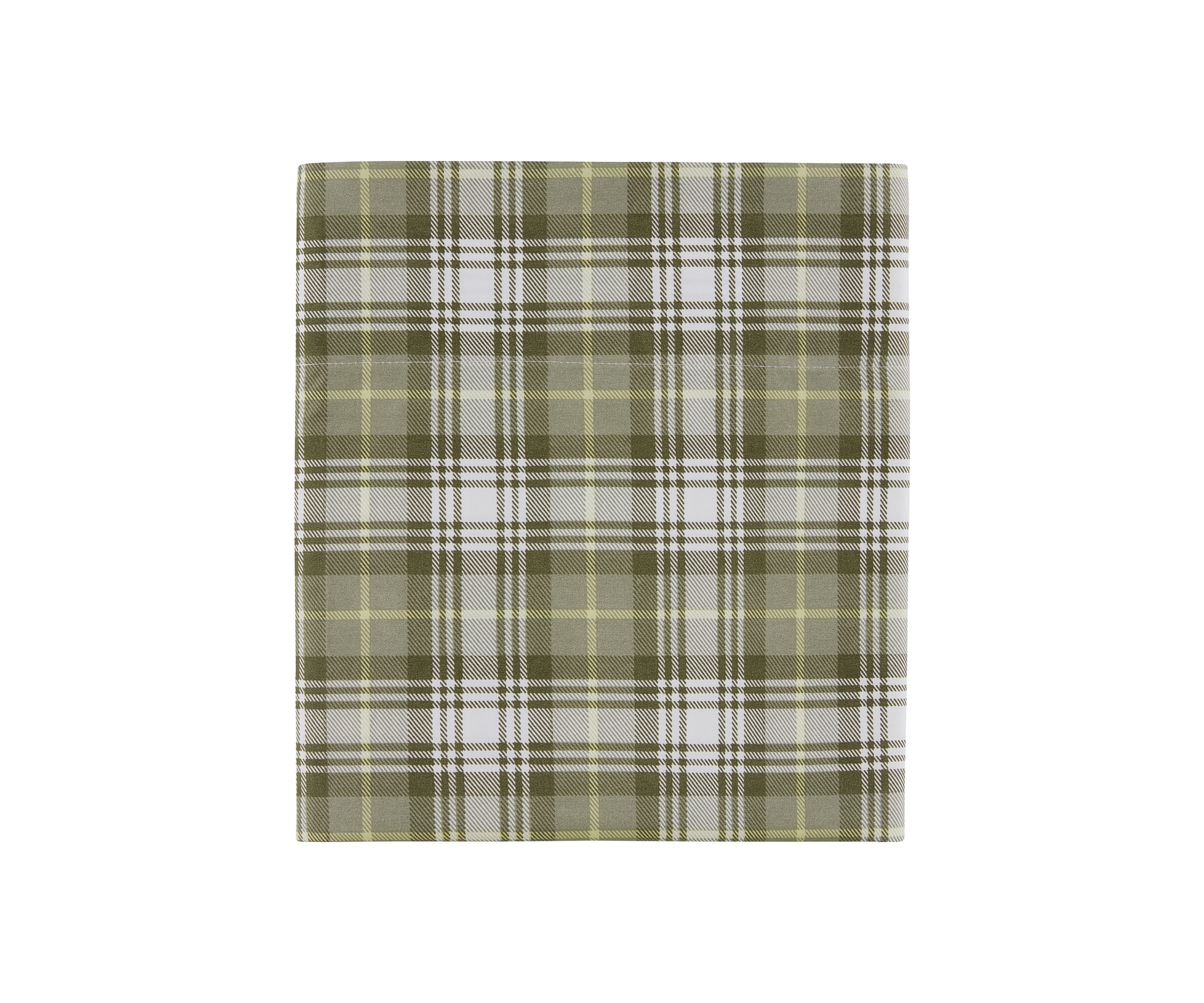 Green Plaid Sheet Set