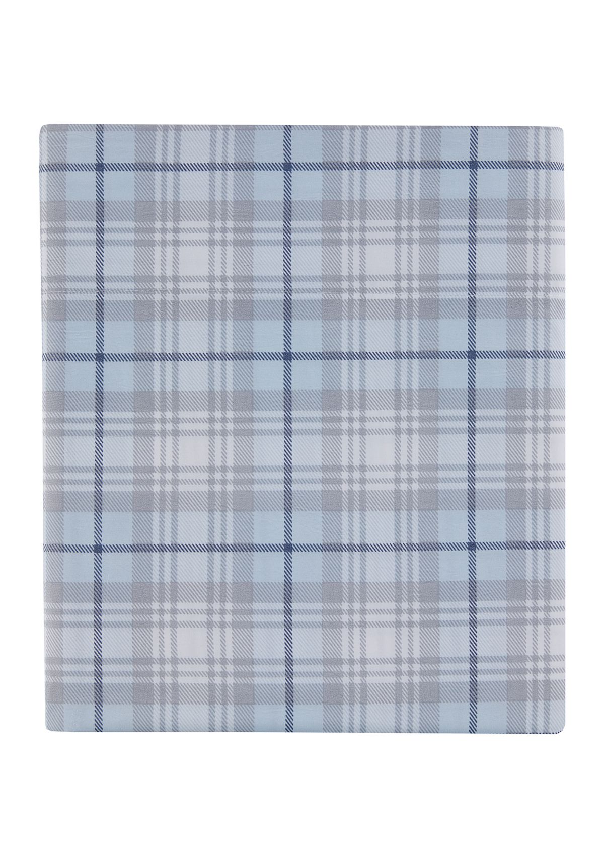 Blue Plaid Sheet Set