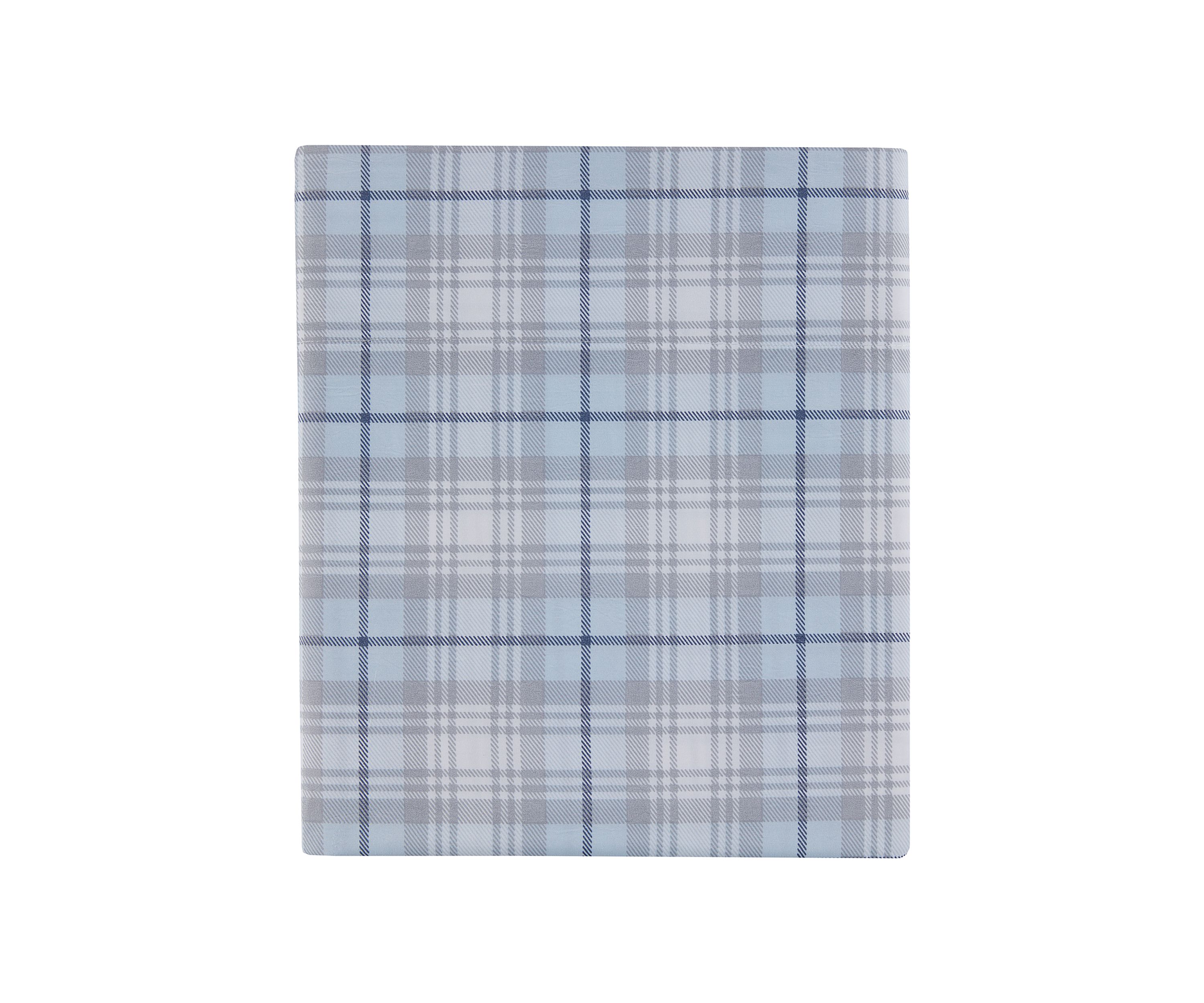 Blue Plaid Sheet Set