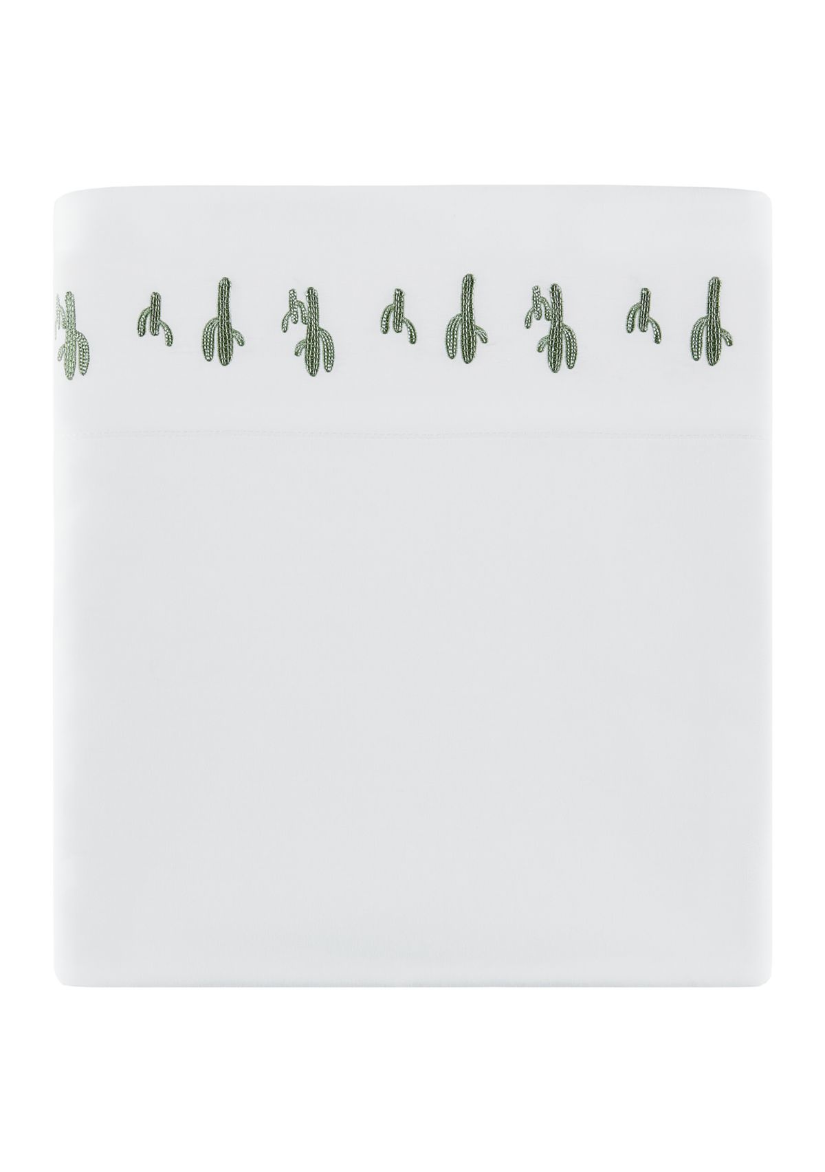 Embroidered Texas Cactus Sheet Set