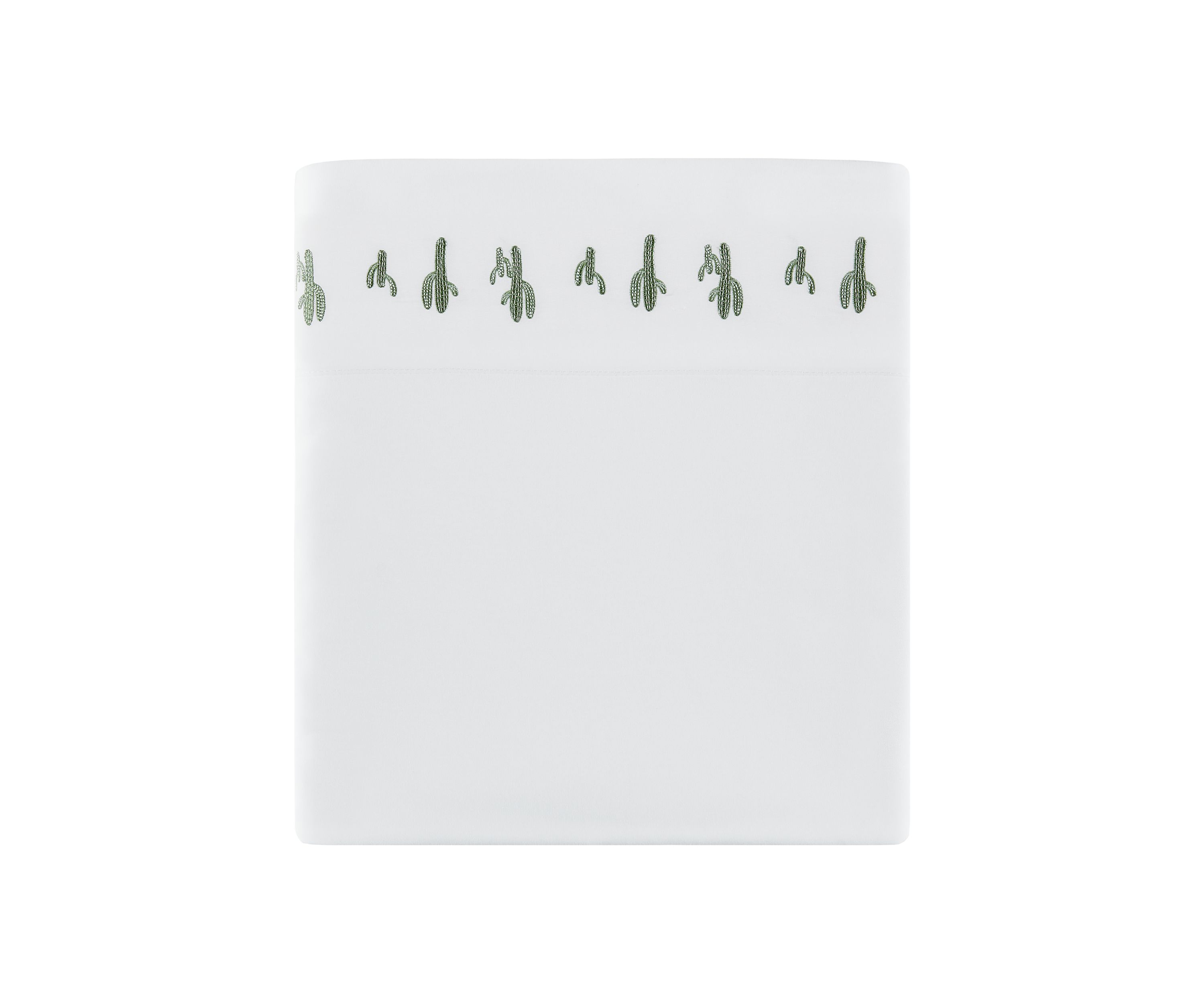 Embroidered Texas Cactus Sheet Set