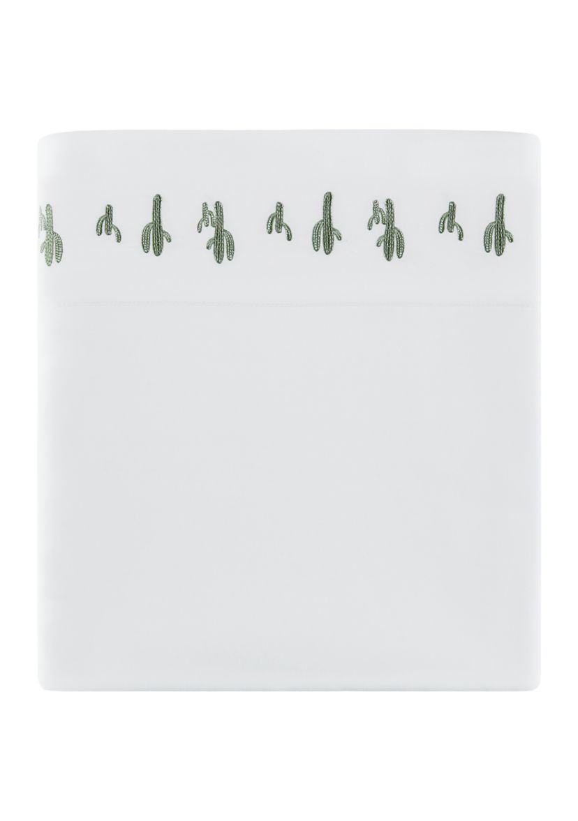 Embroidered Texas Cactus Sheet Set