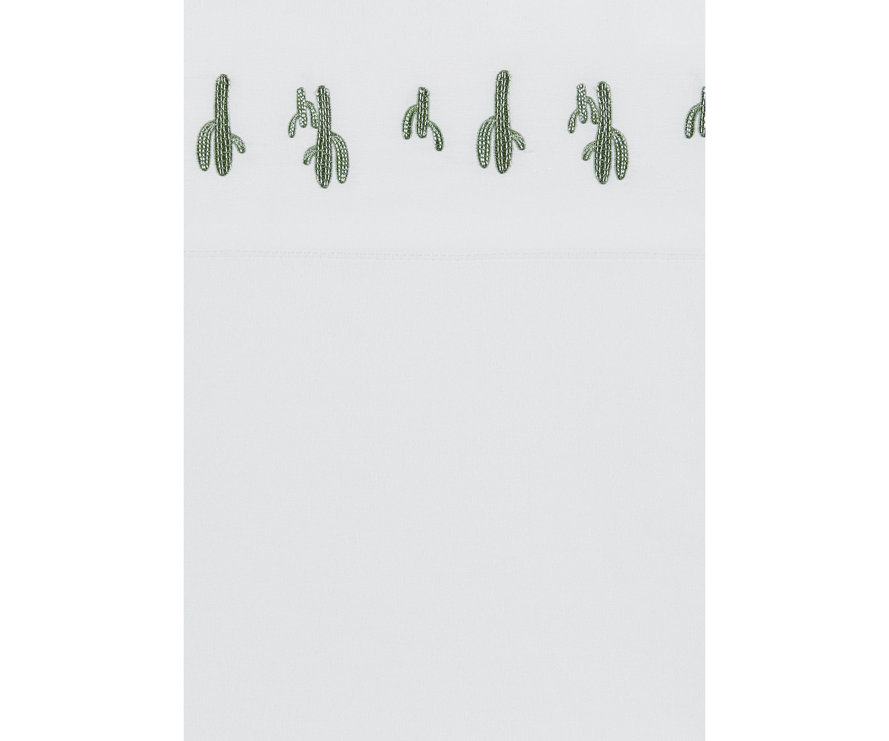 Embroidered Texas Cactus Sheet Set