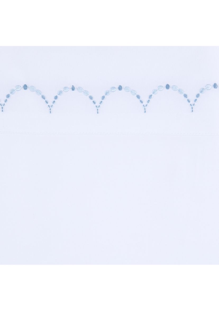 Embroidered Scalloped Sheet Set