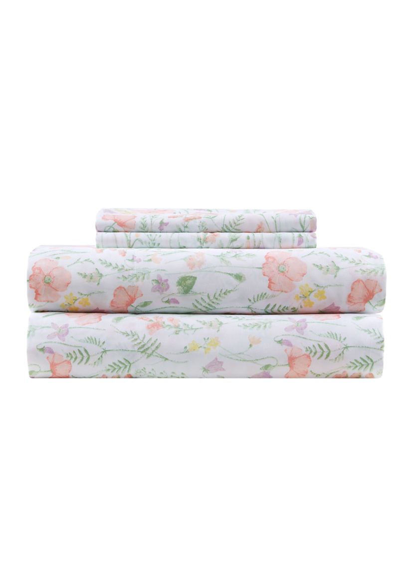 Floral Multicolored Sheet Set