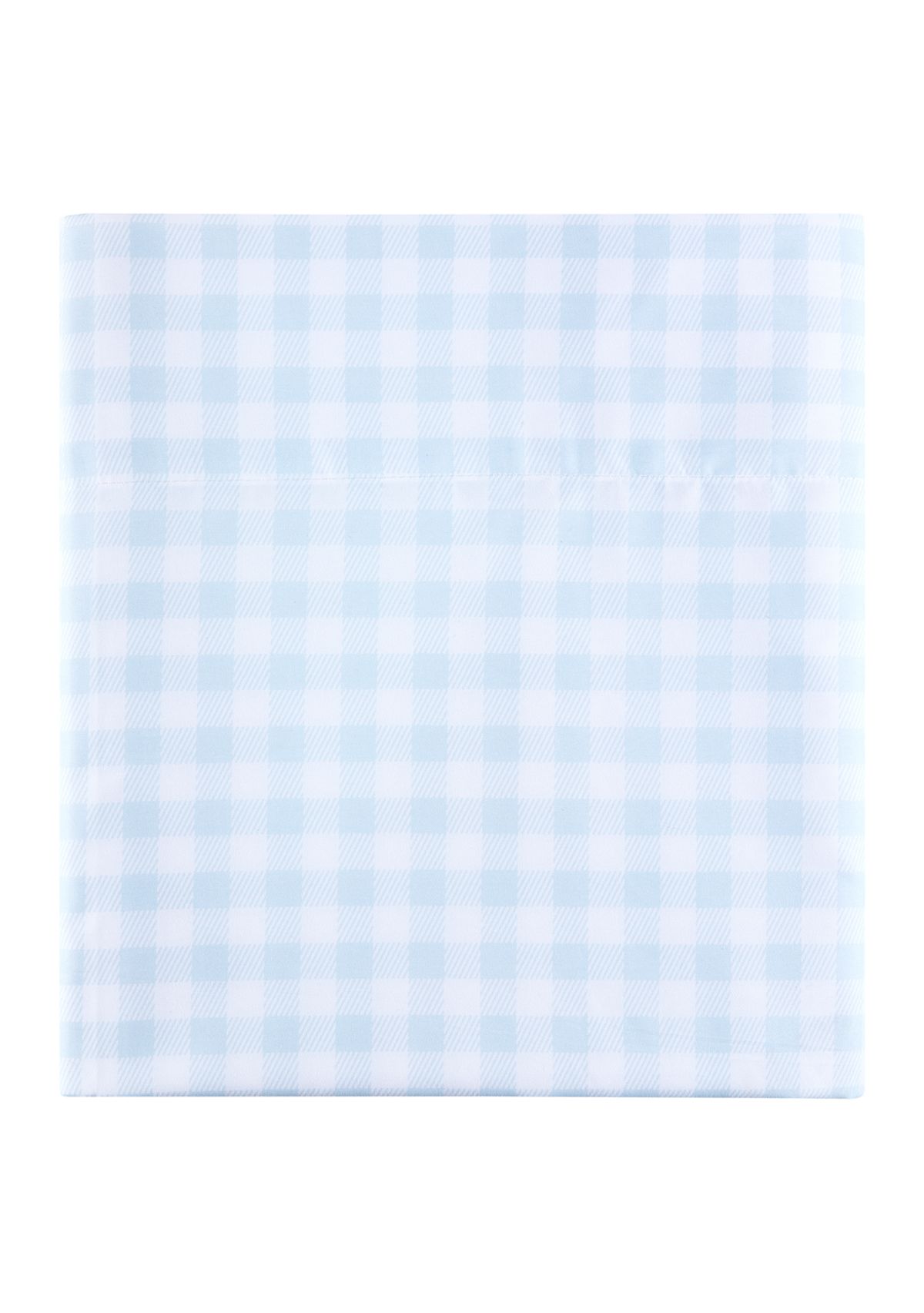 Blue Plaid Sheet Set