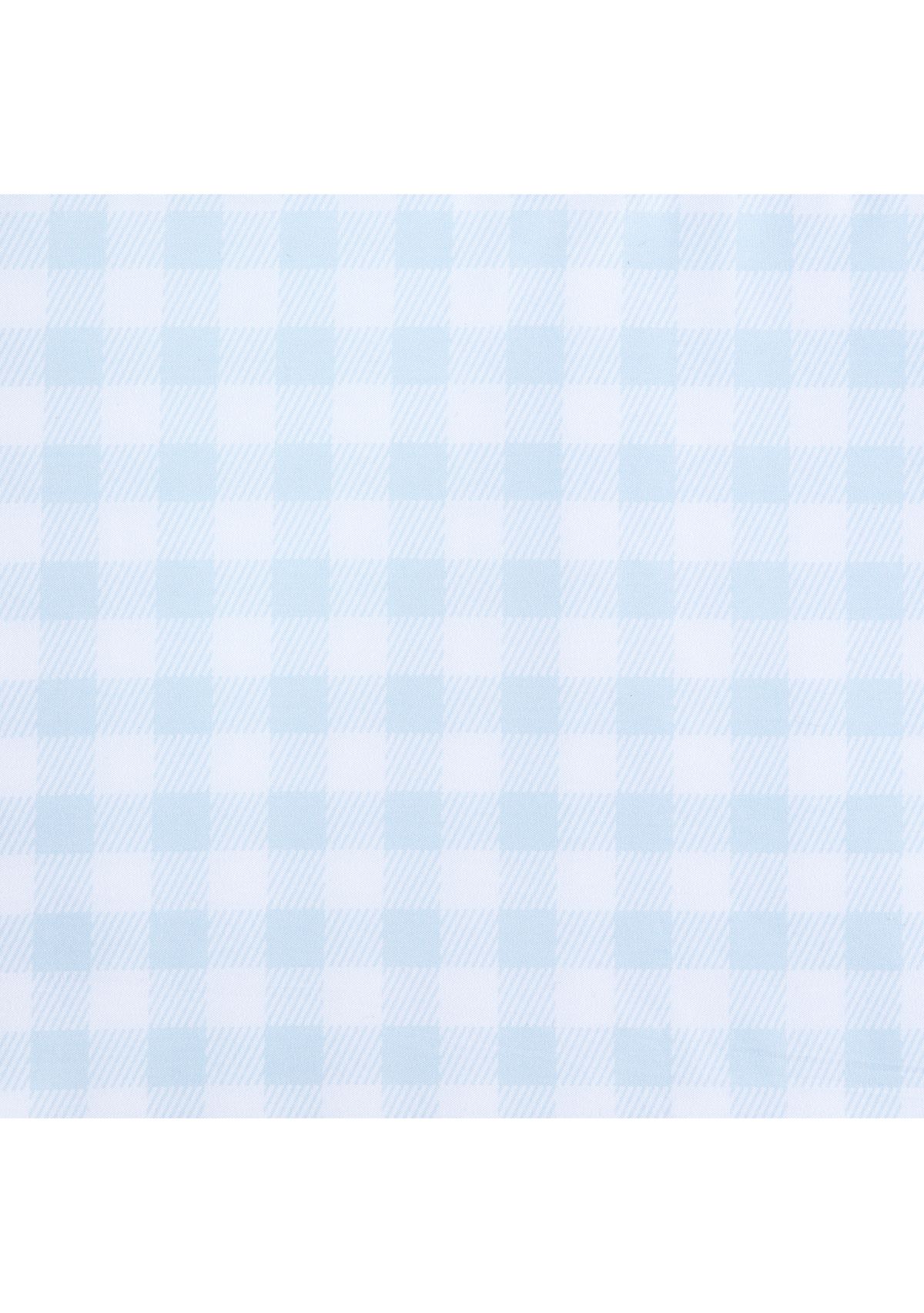 Blue Plaid Sheet Set