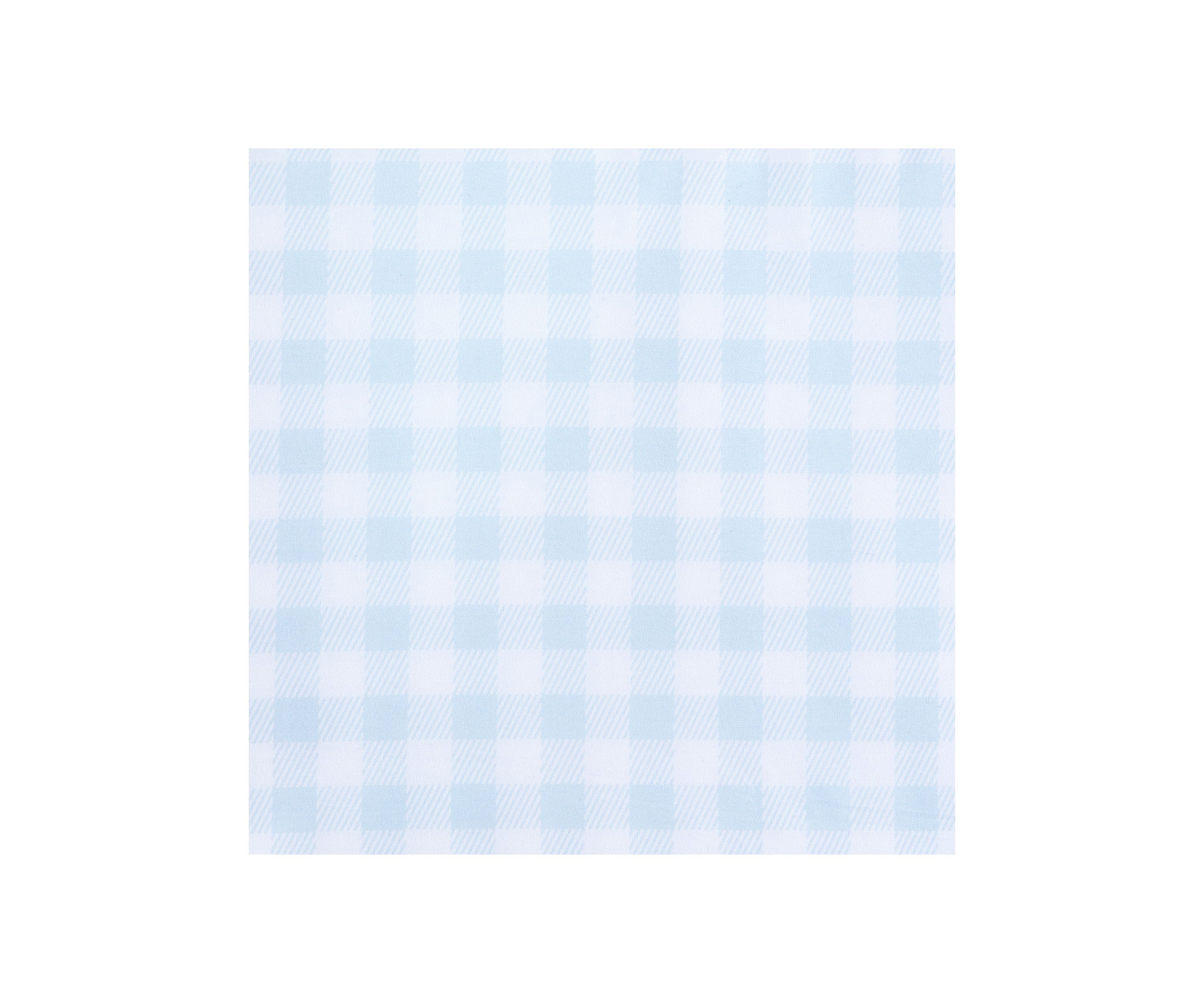Blue Plaid Sheet Set