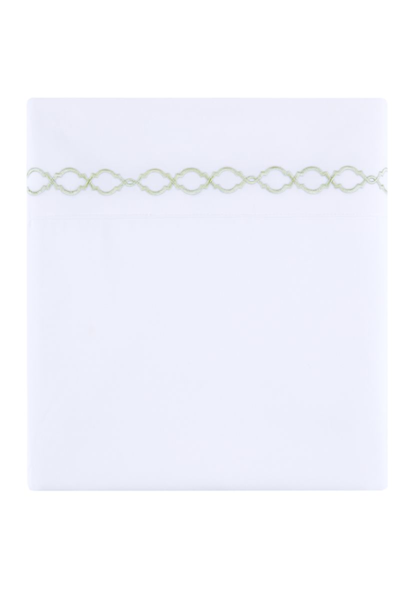 Embroidered Scroll Sheet Set
