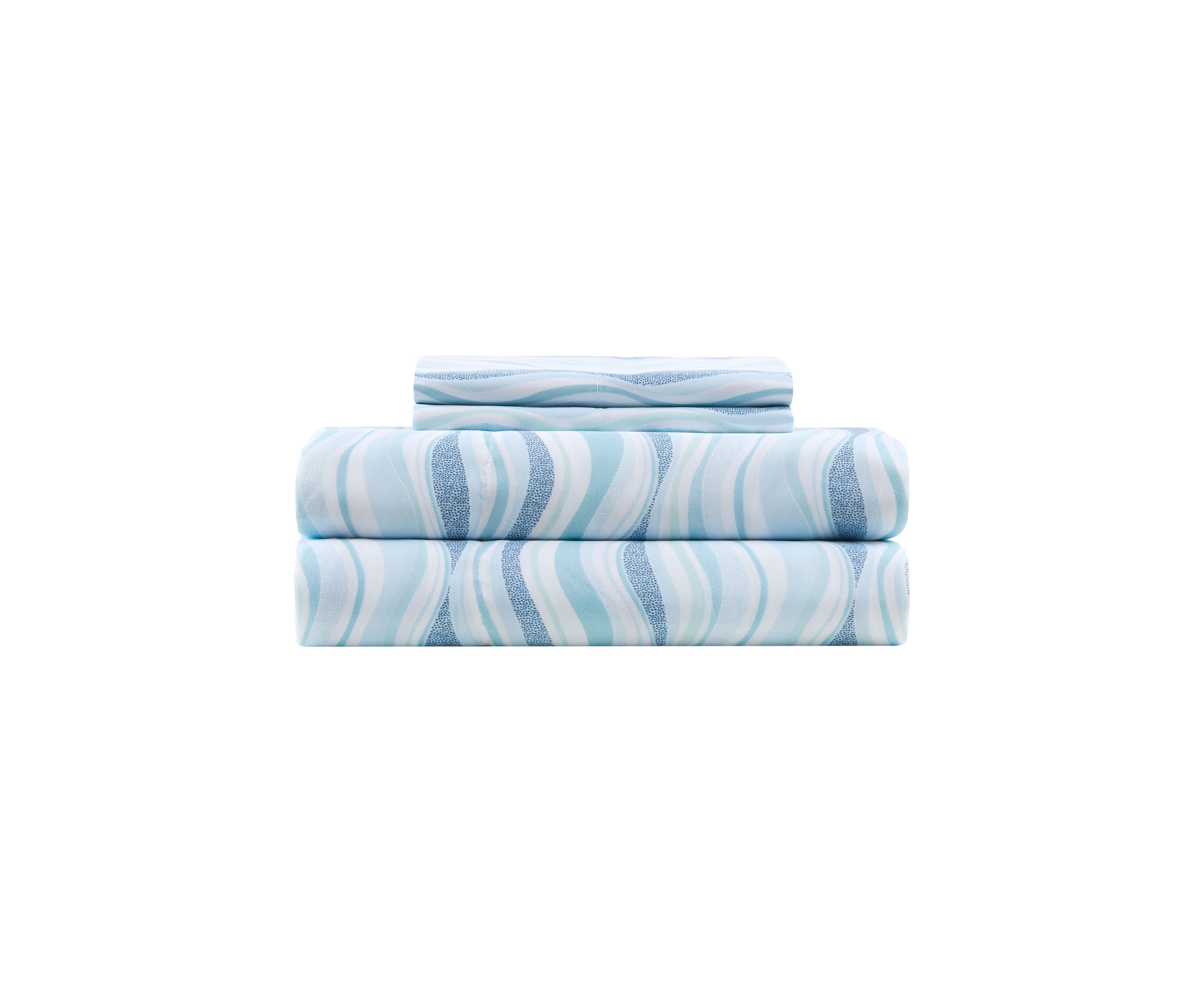 Wave Blue Sheet Set