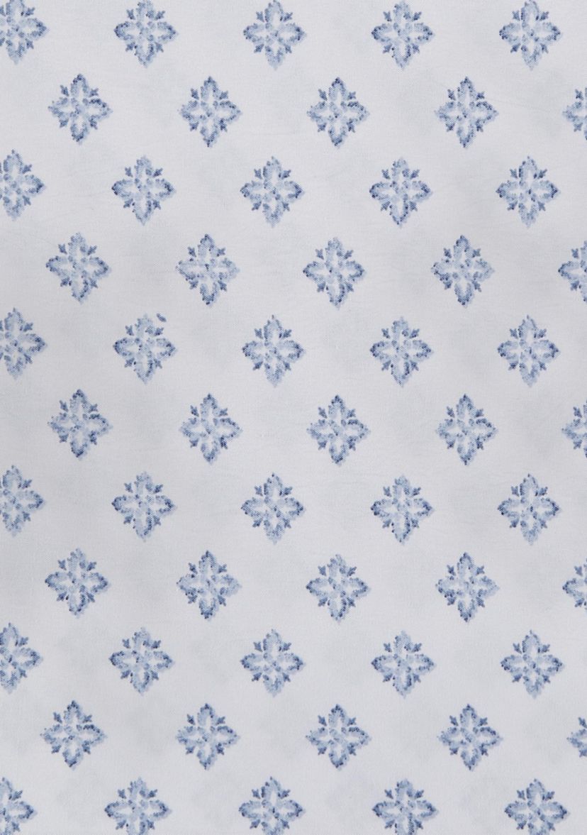 Blue Geometrical Sheet Set