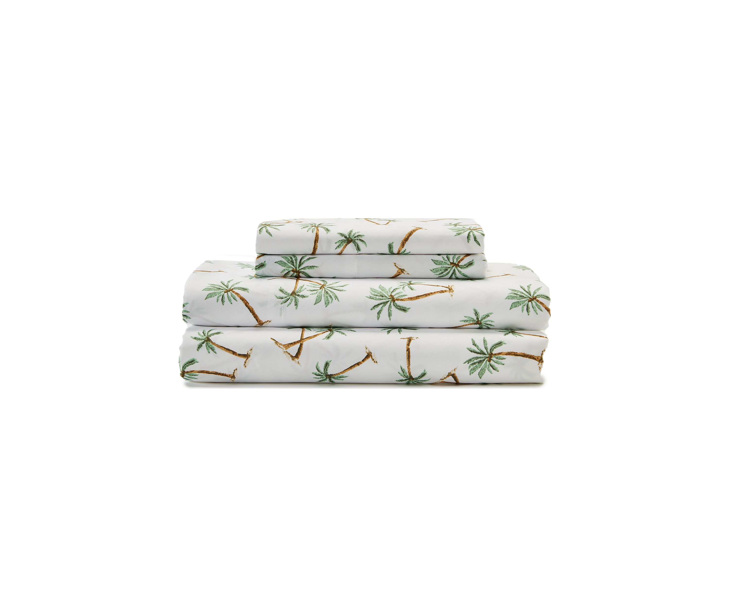 Coastal Palms Printed Microfiber Sheet Set 