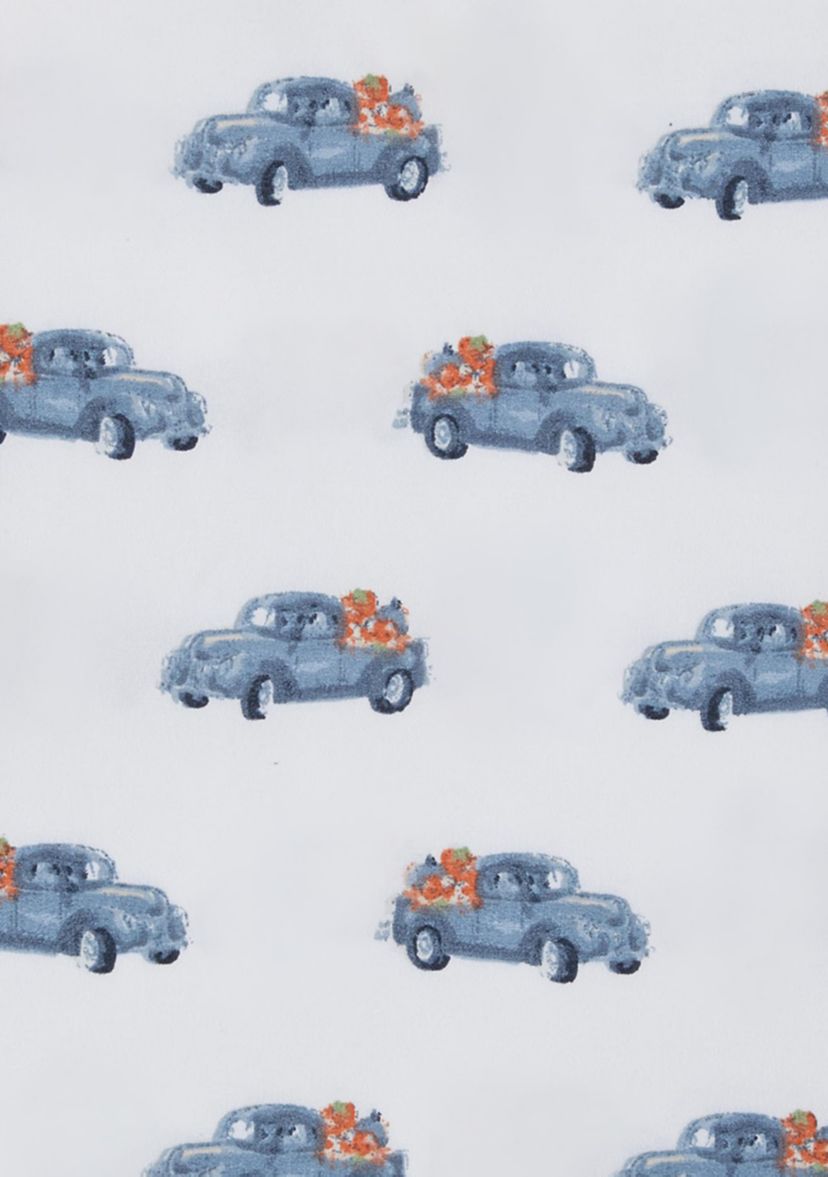Fall Truck Microfiber Sheet Set 