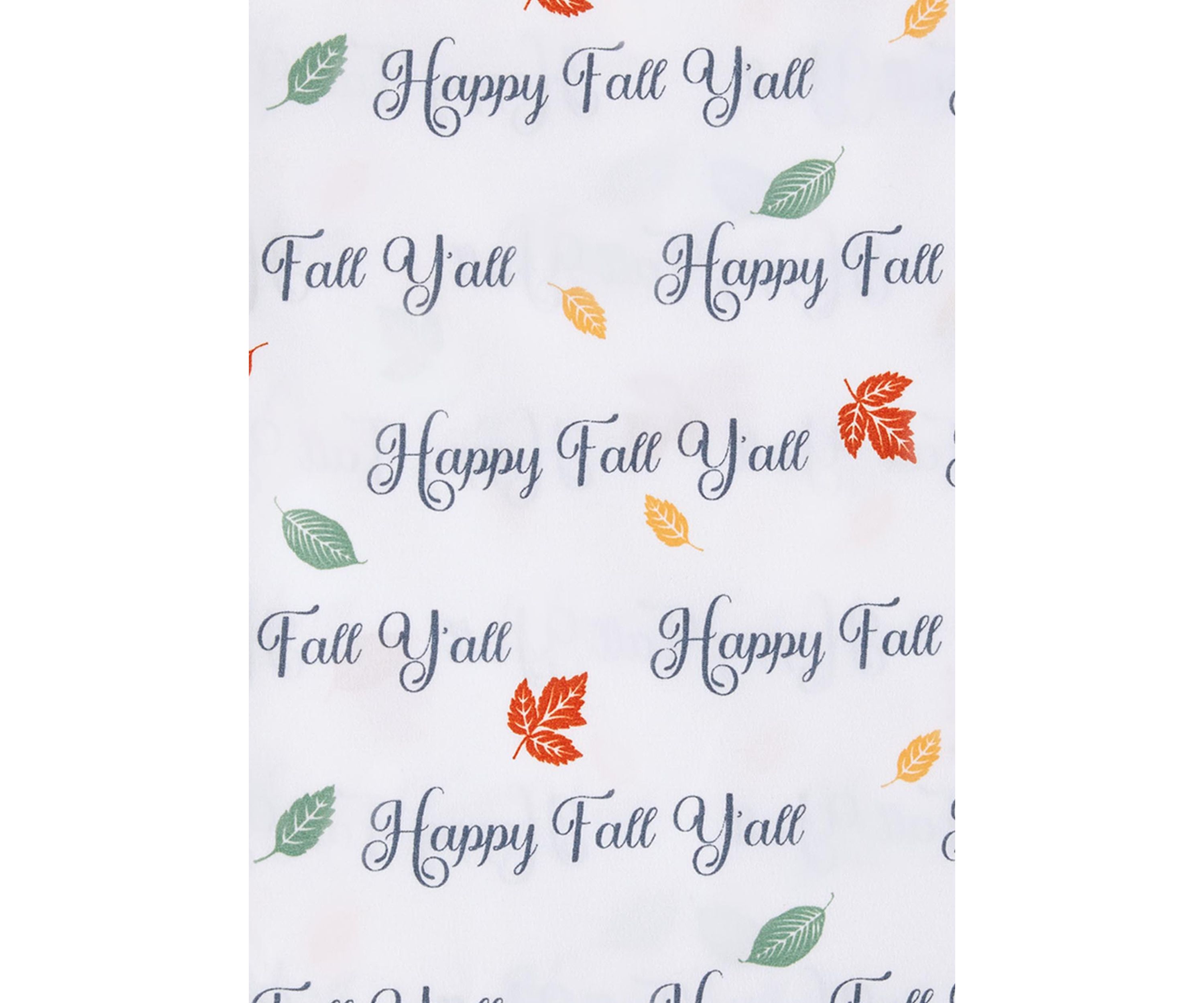 Happy Fall Microfiber Sheet Set 
