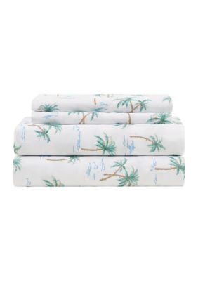 Coastal Palm Trees Sheet Set