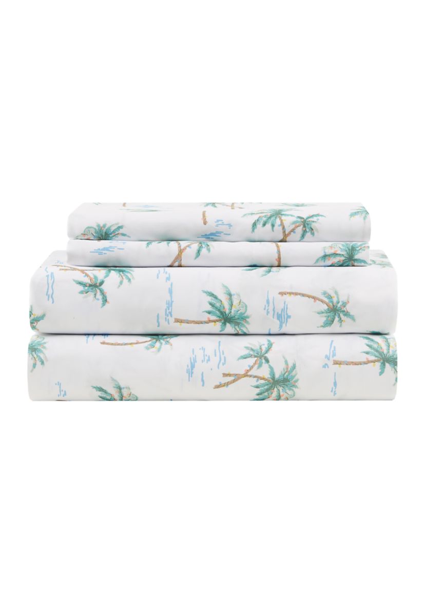 Coastal Palm Trees Sheet Set