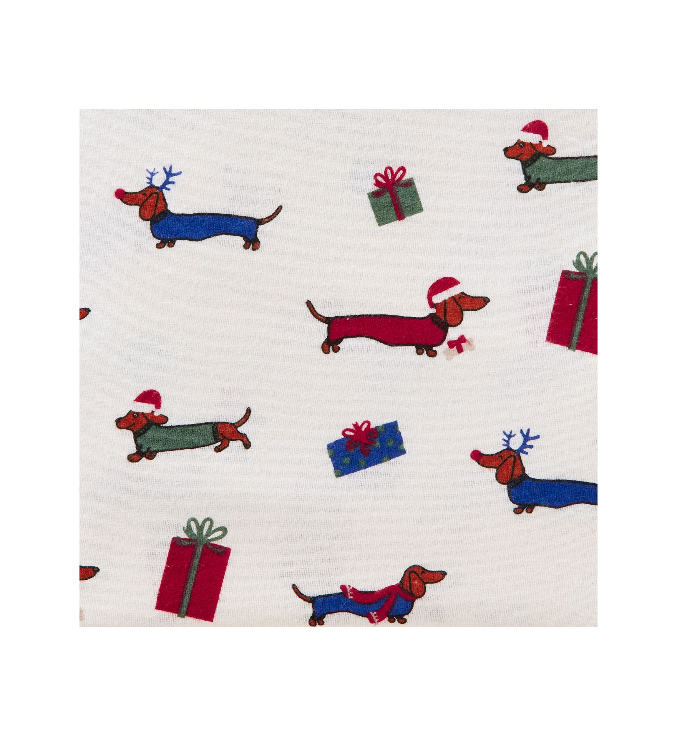 Multi Dog Printed Christmas Sheet Set
