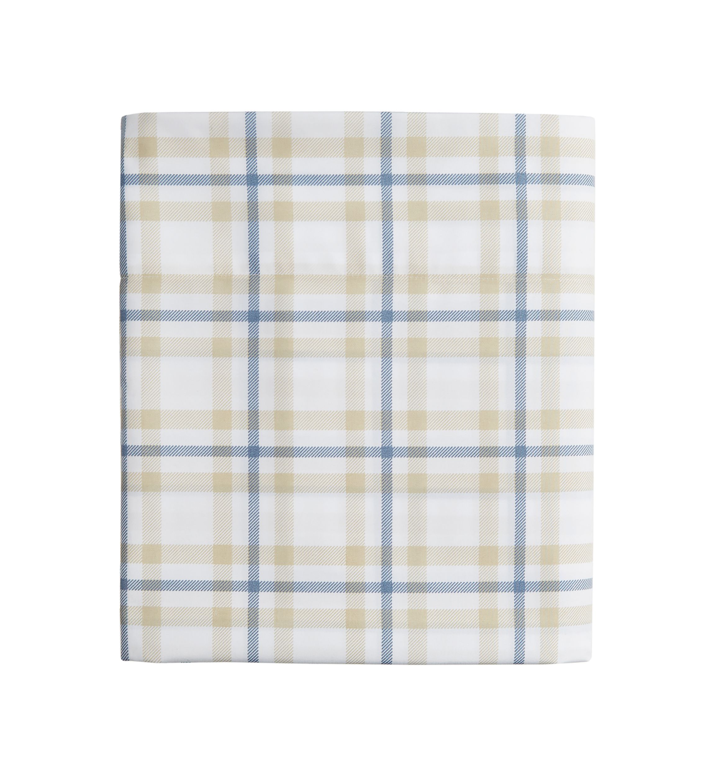 Blue Plaid Sheet Set