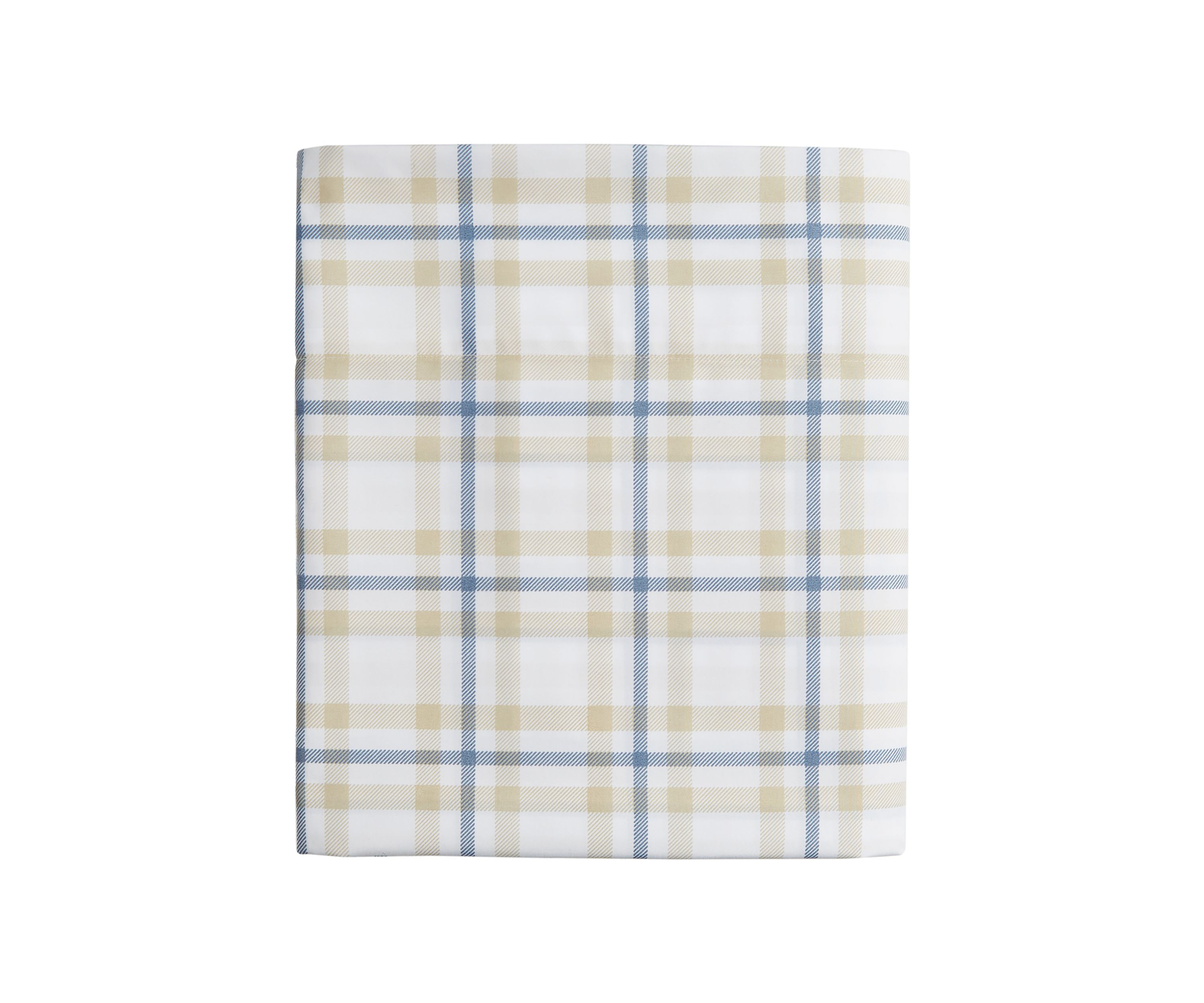 Blue Plaid Sheet Set