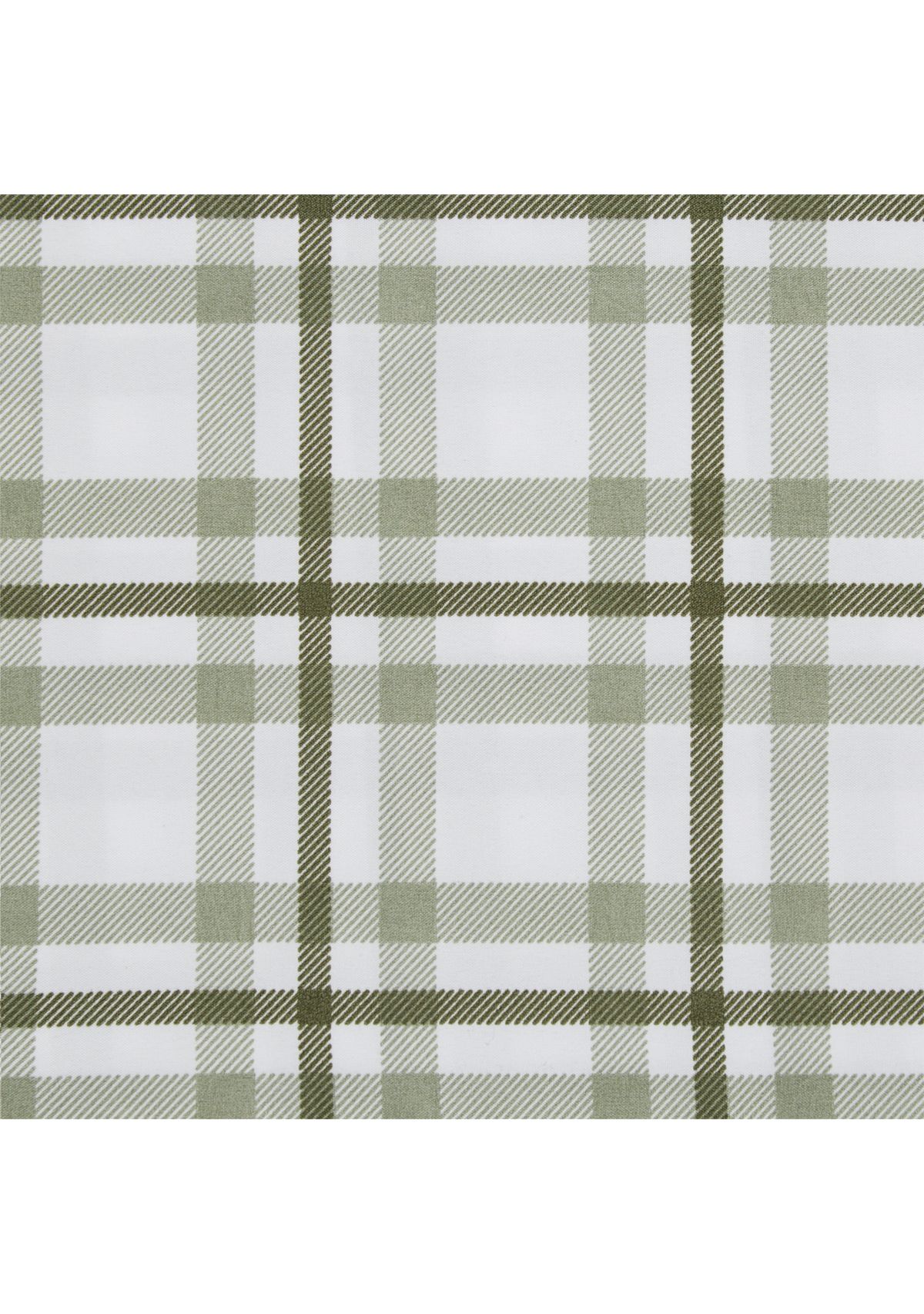 Green Plaid Sheet Set