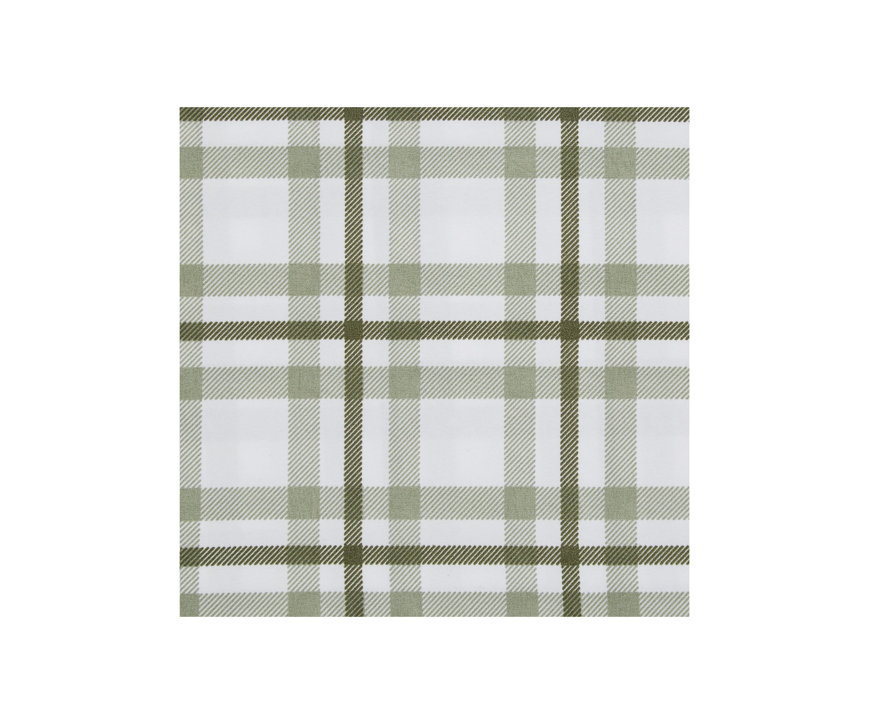 Green Plaid Sheet Set