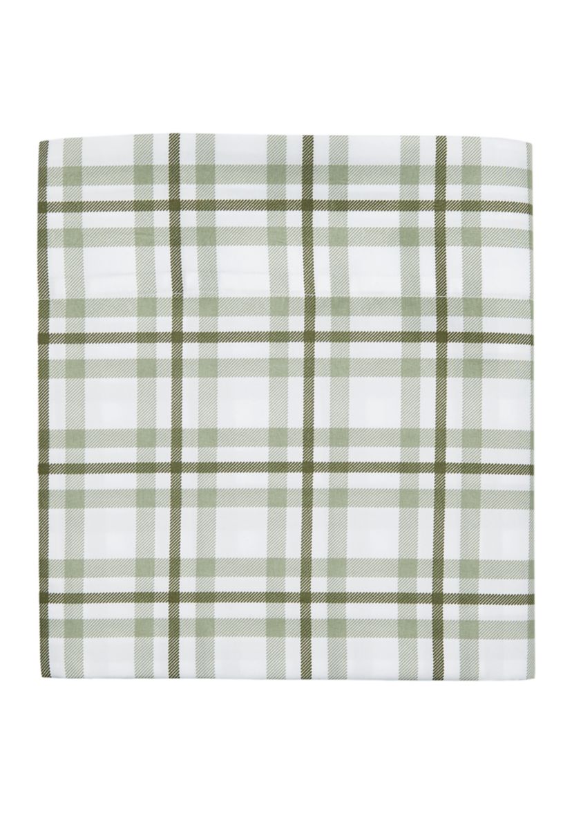Green Plaid Sheet Set