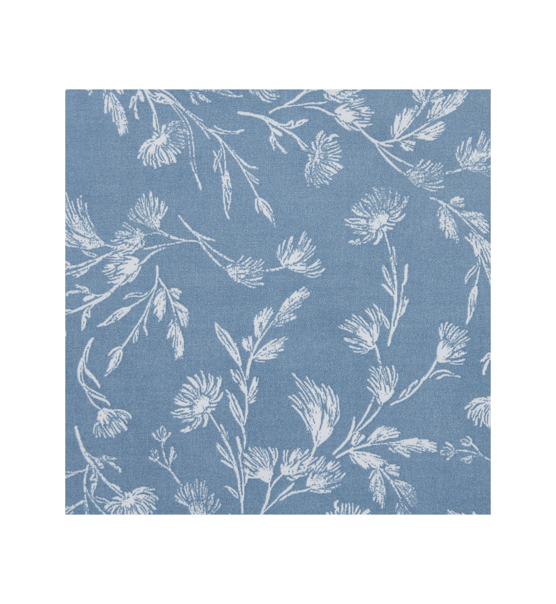 Blue Floral Sheet Set