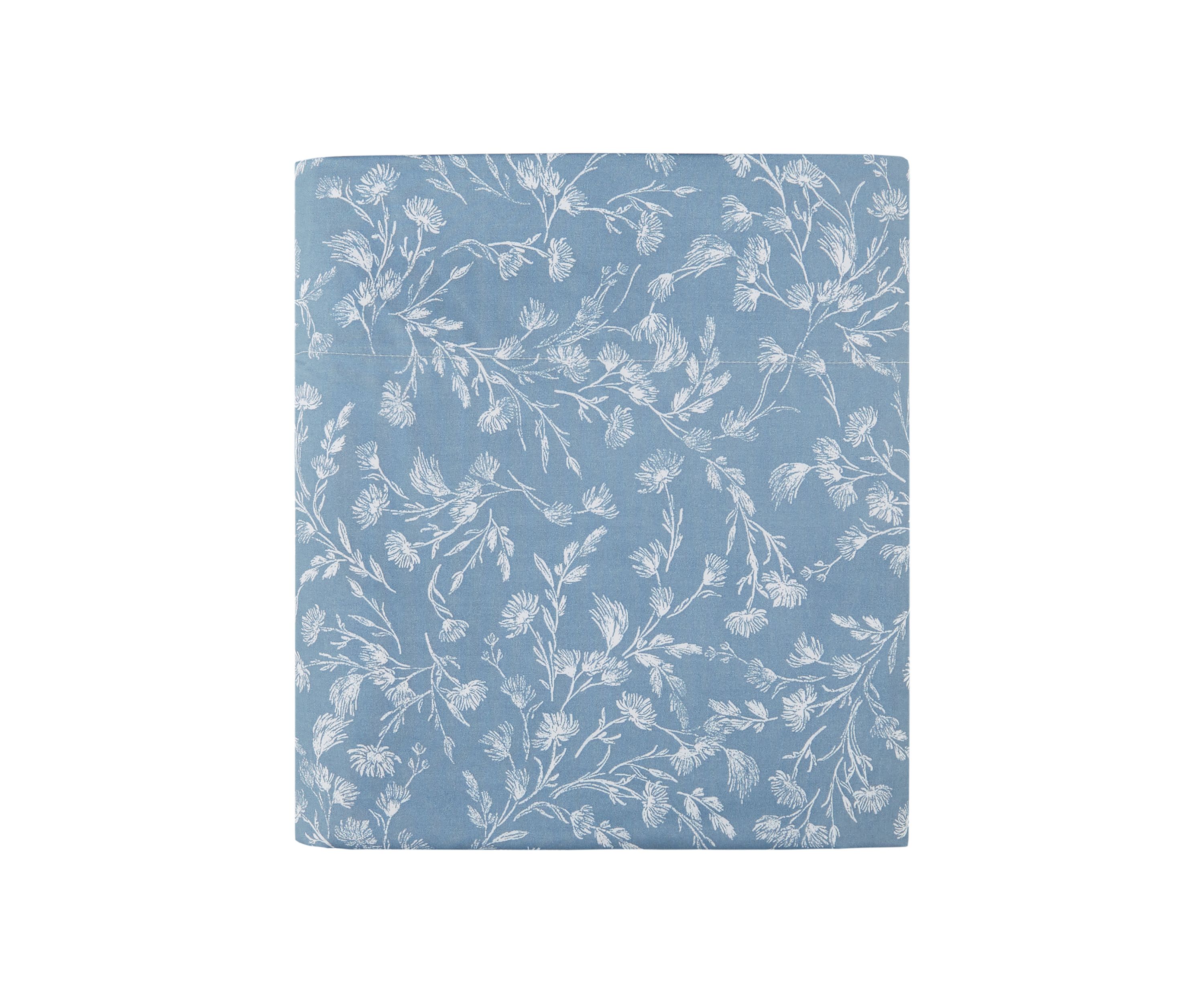 Blue Floral Sheet Set