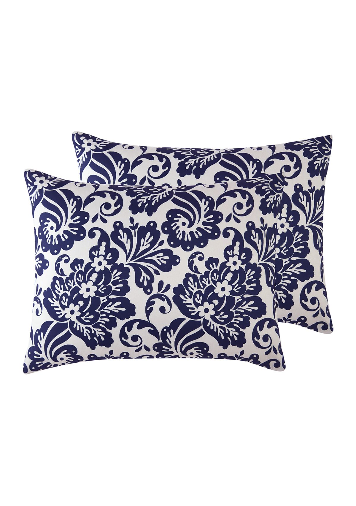 Navy Paisley 6-Piece Comforter Set