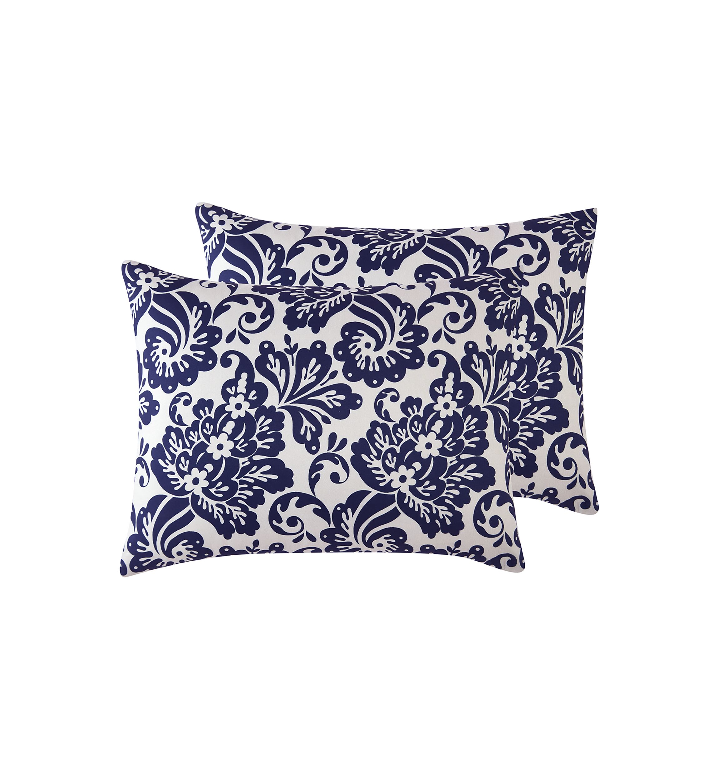 Navy Paisley 6-Piece Comforter Set