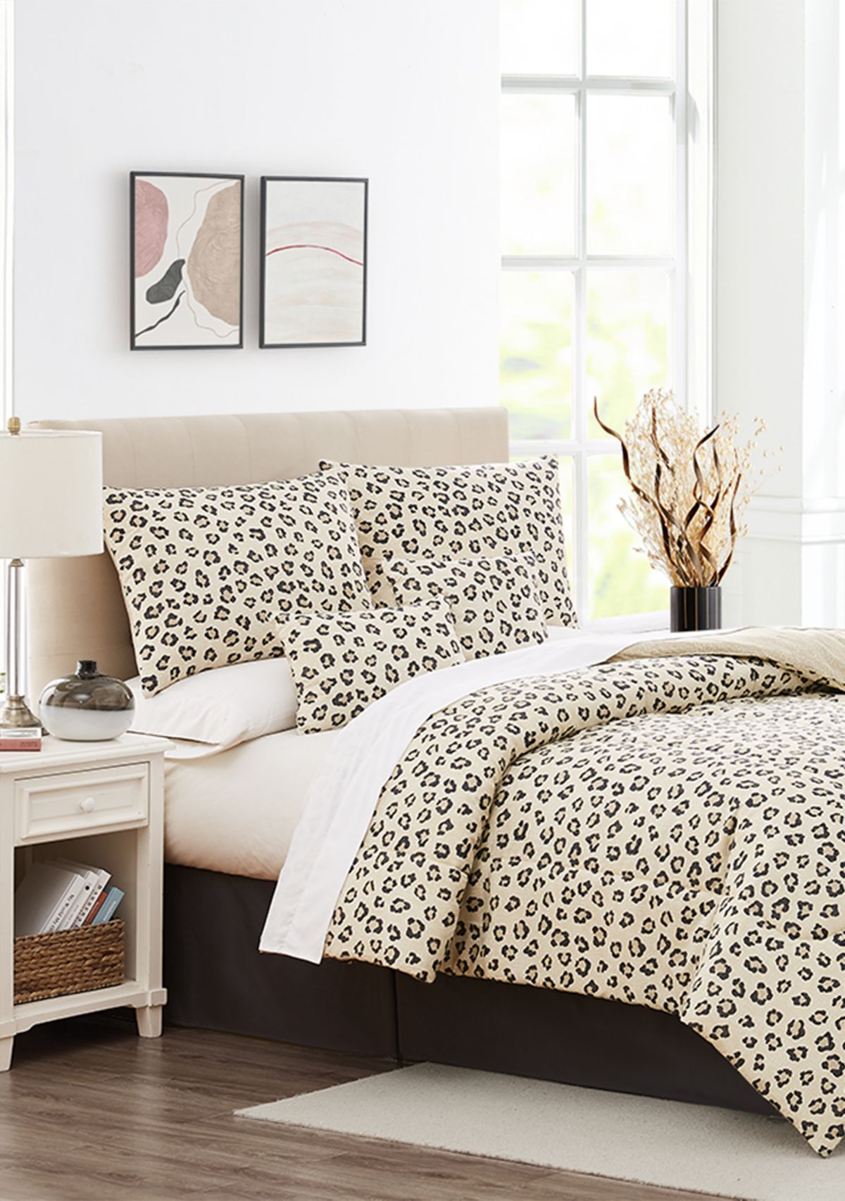 Cheetah Print 6-Piece Comforter Set