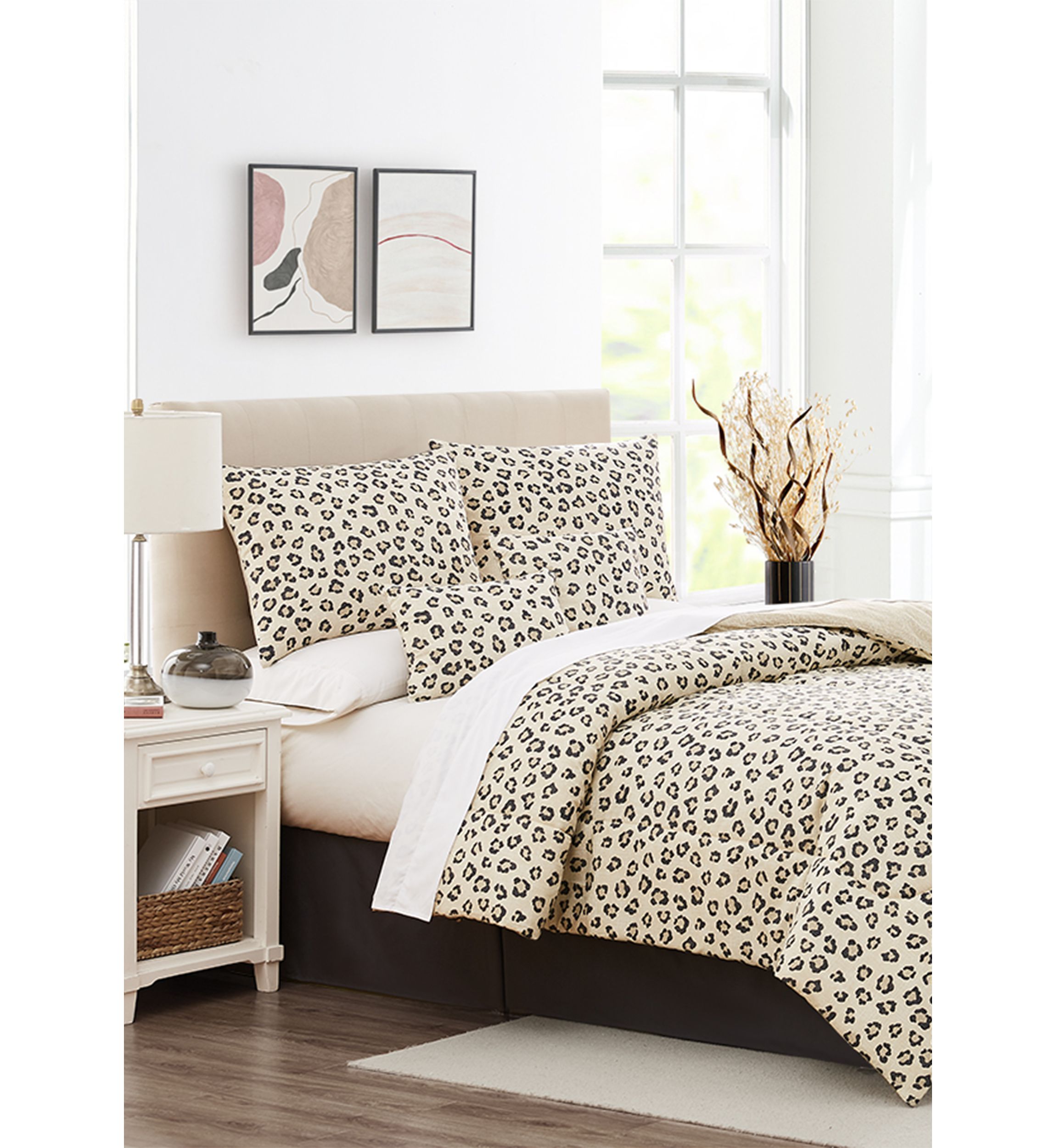 Cheetah Print 6-Piece Comforter Set