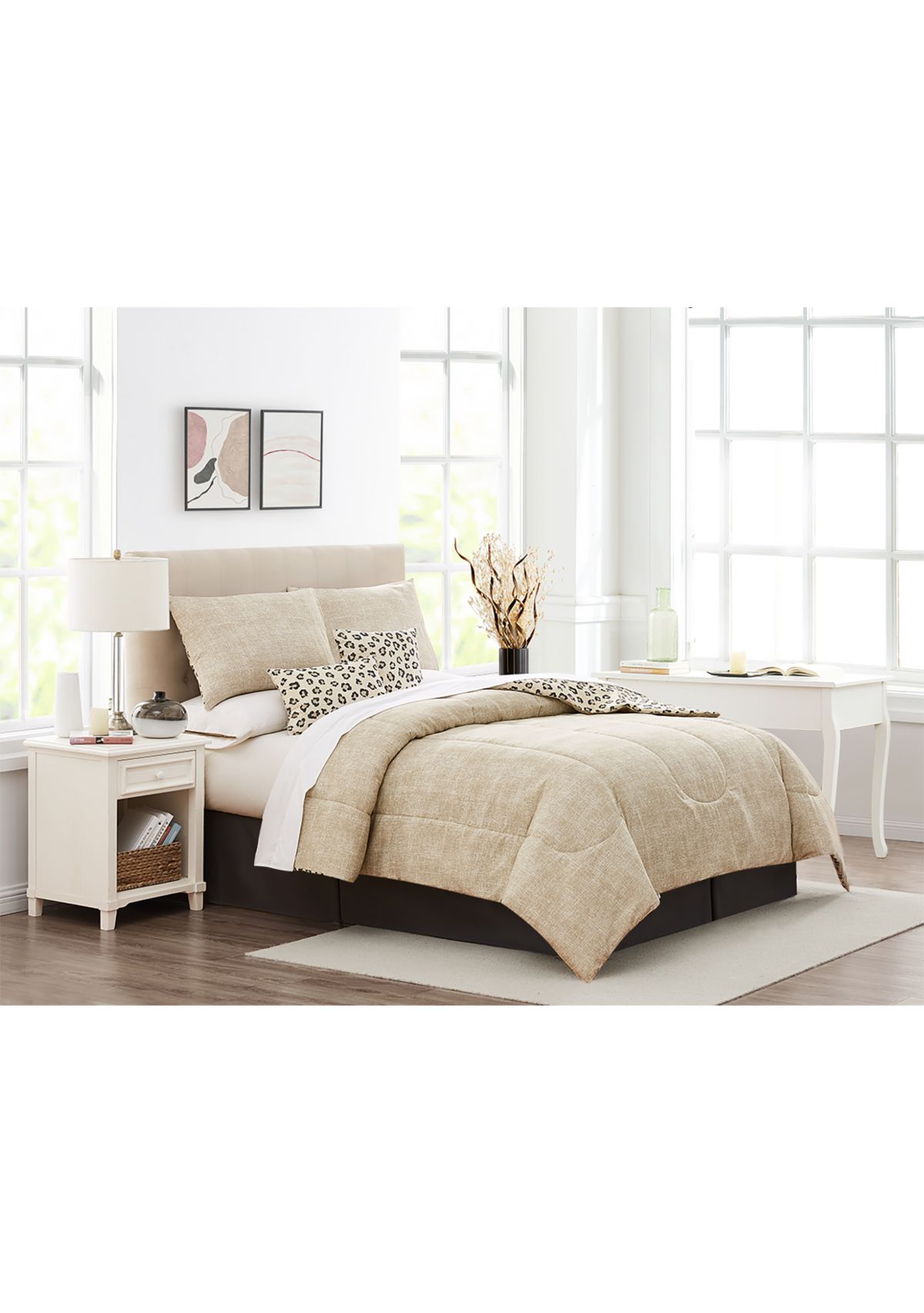 Cheetah Print 6-Piece Comforter Set