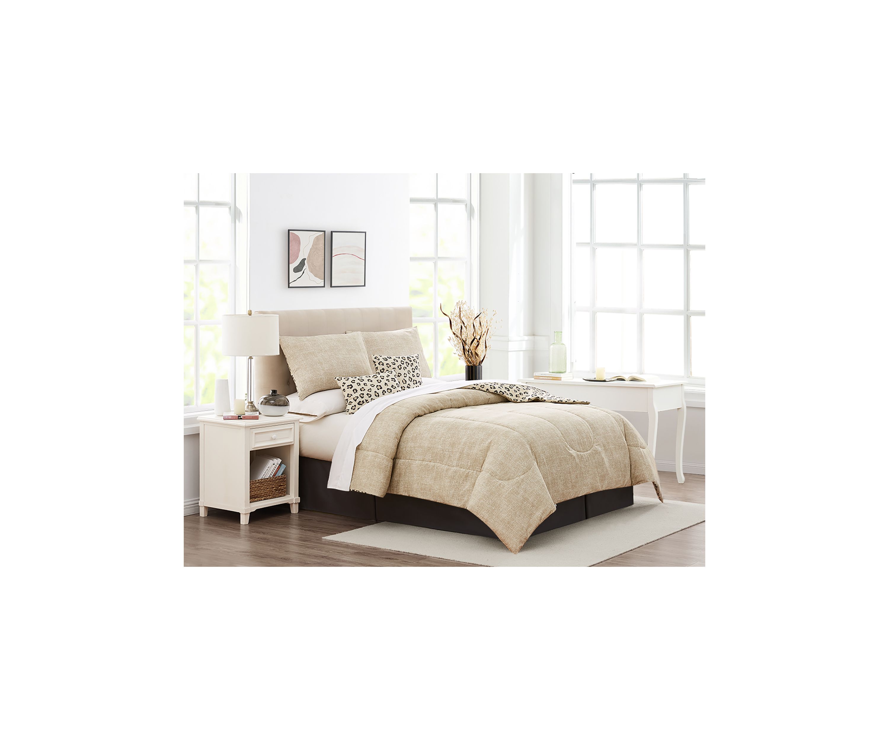 Cheetah Print 6-Piece Comforter Set