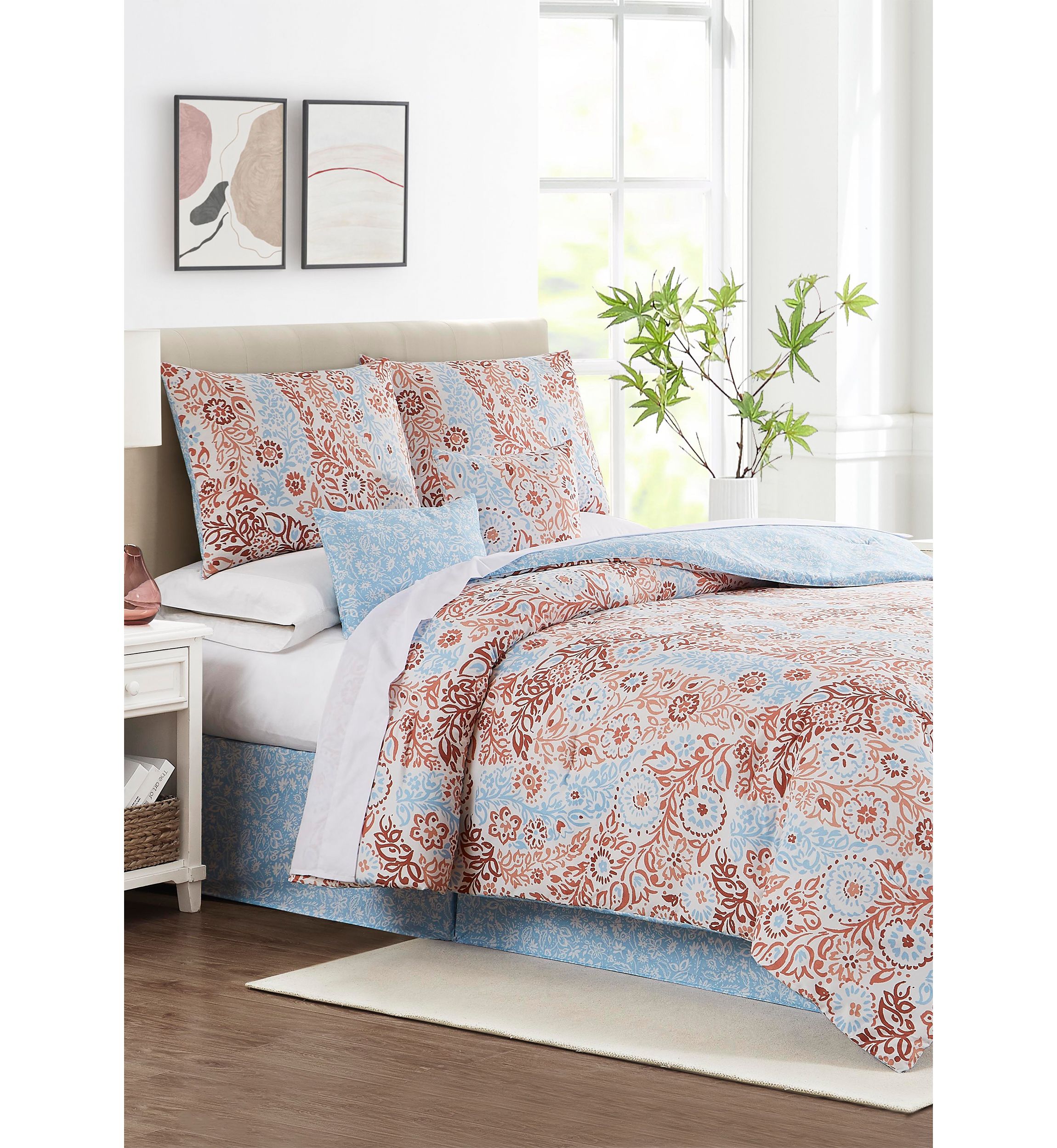 Floral Paisley Comforter Set