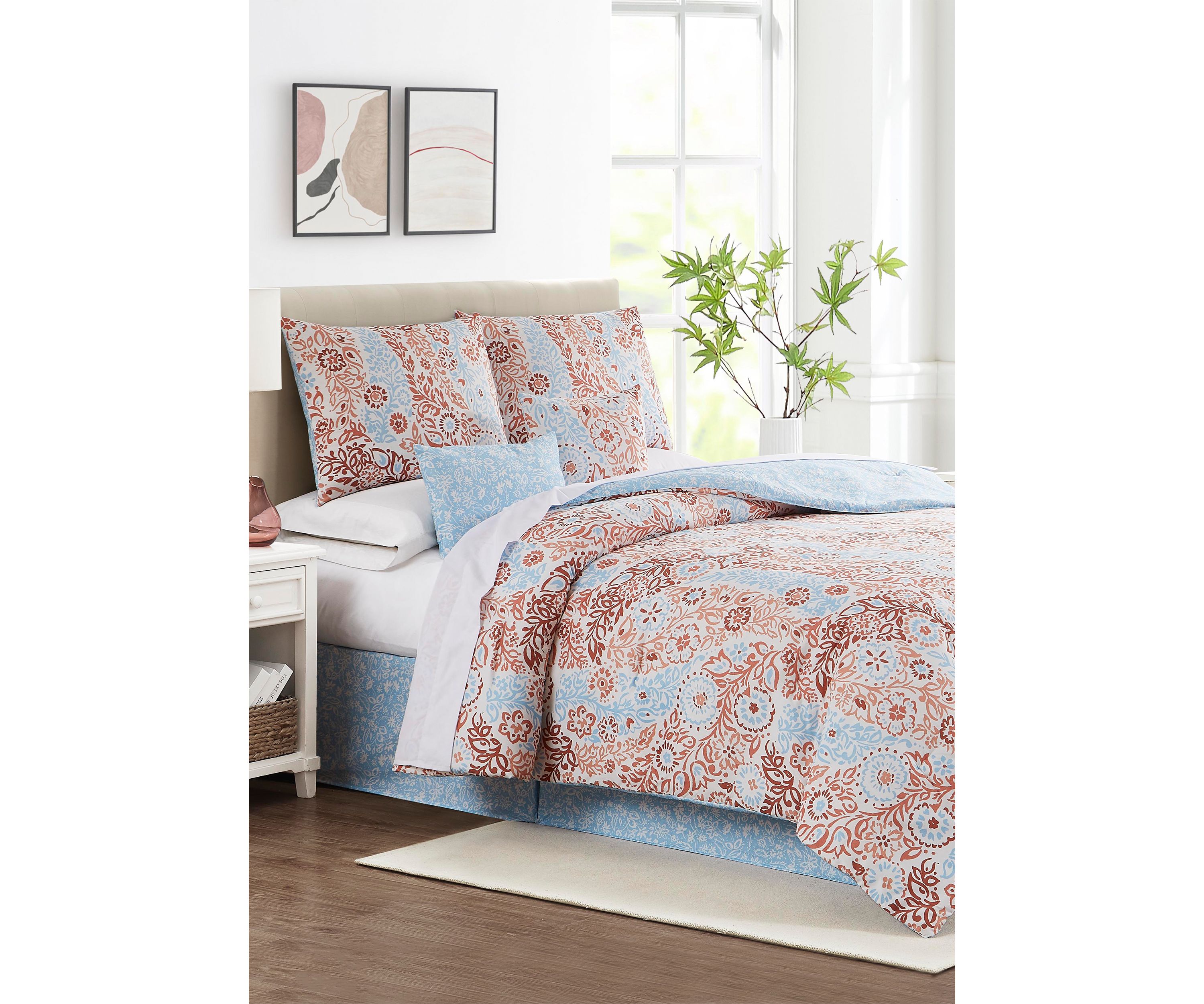 Floral Paisley Comforter Set