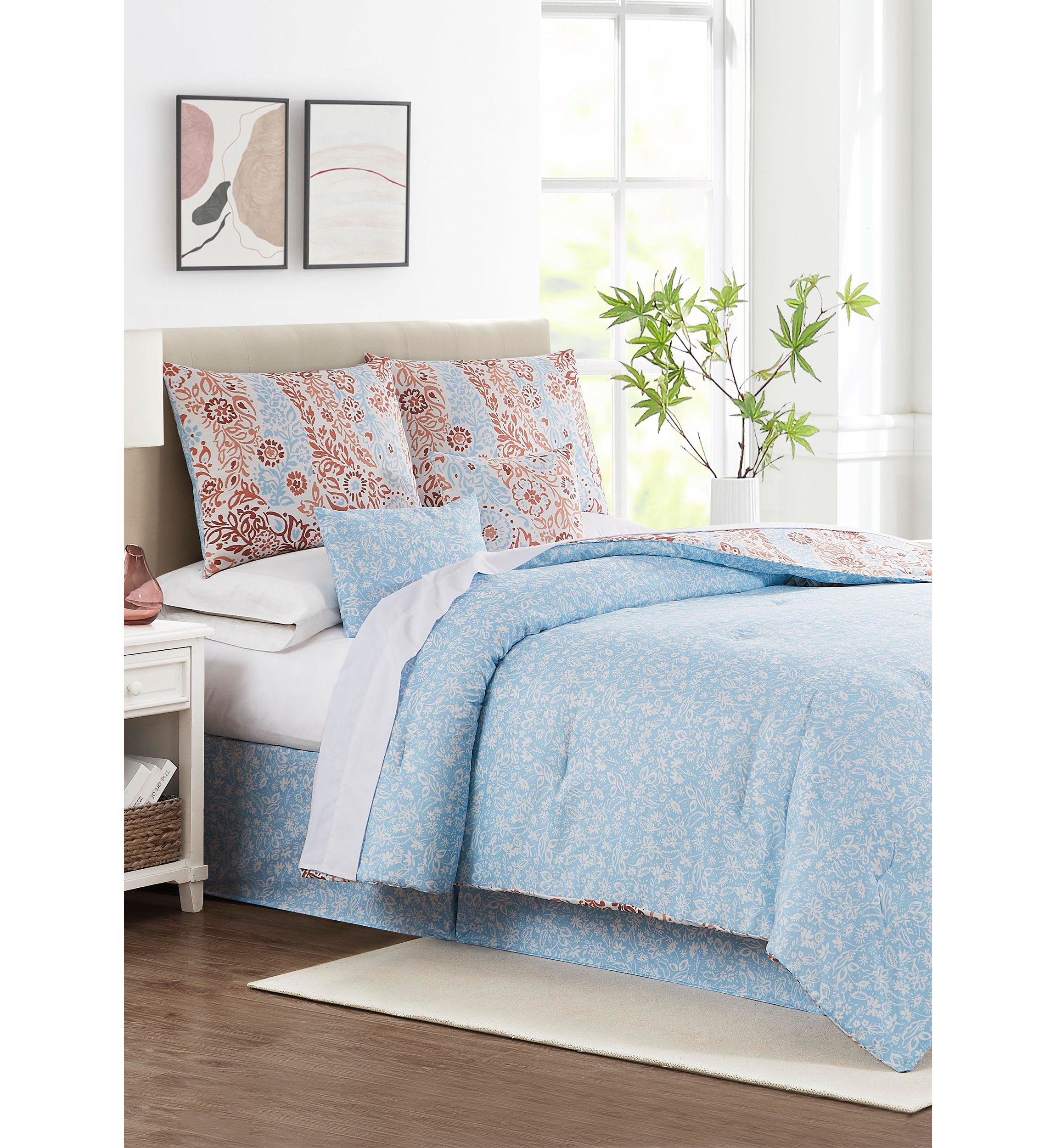 Floral Paisley Comforter Set