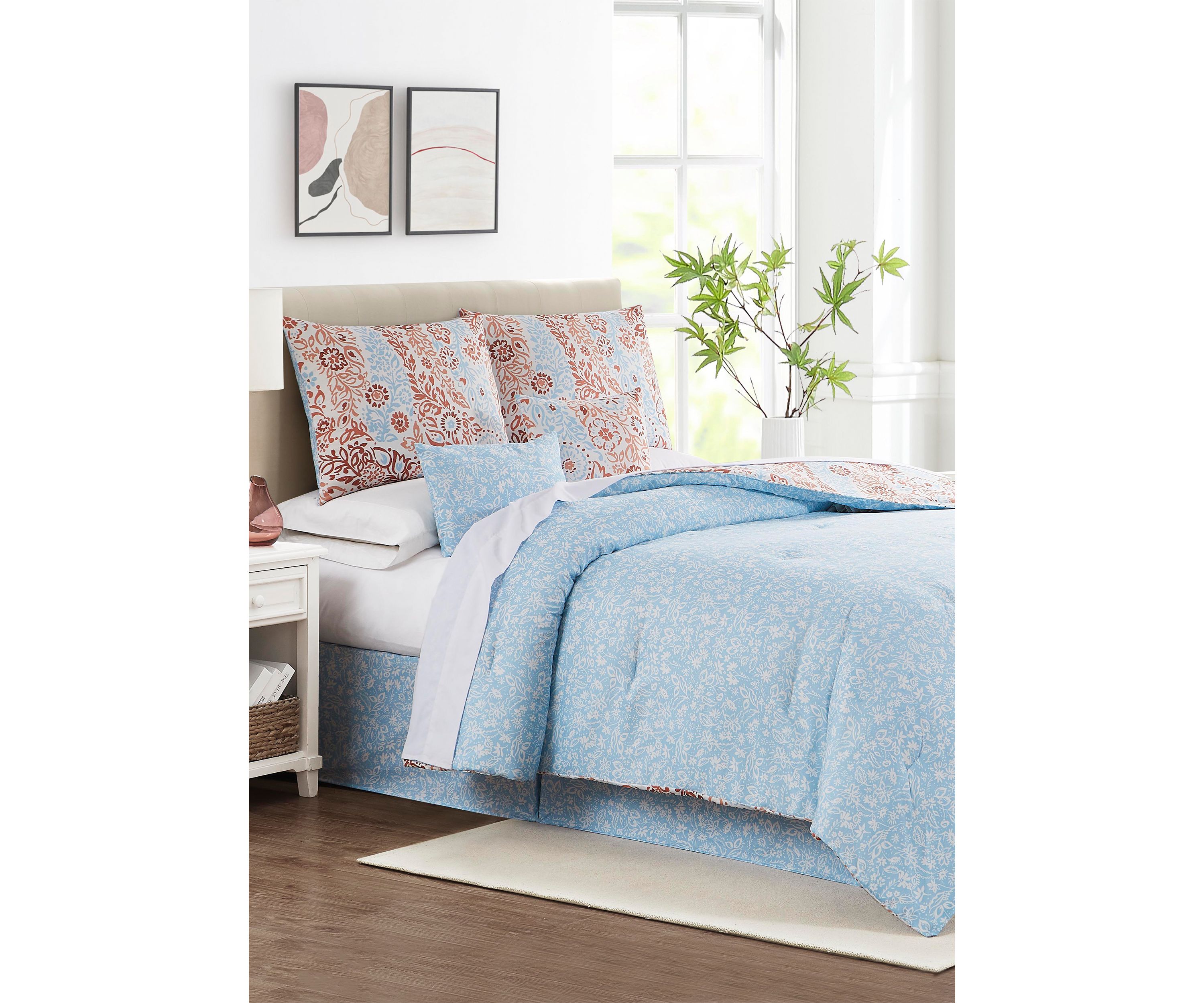 Floral Paisley Comforter Set