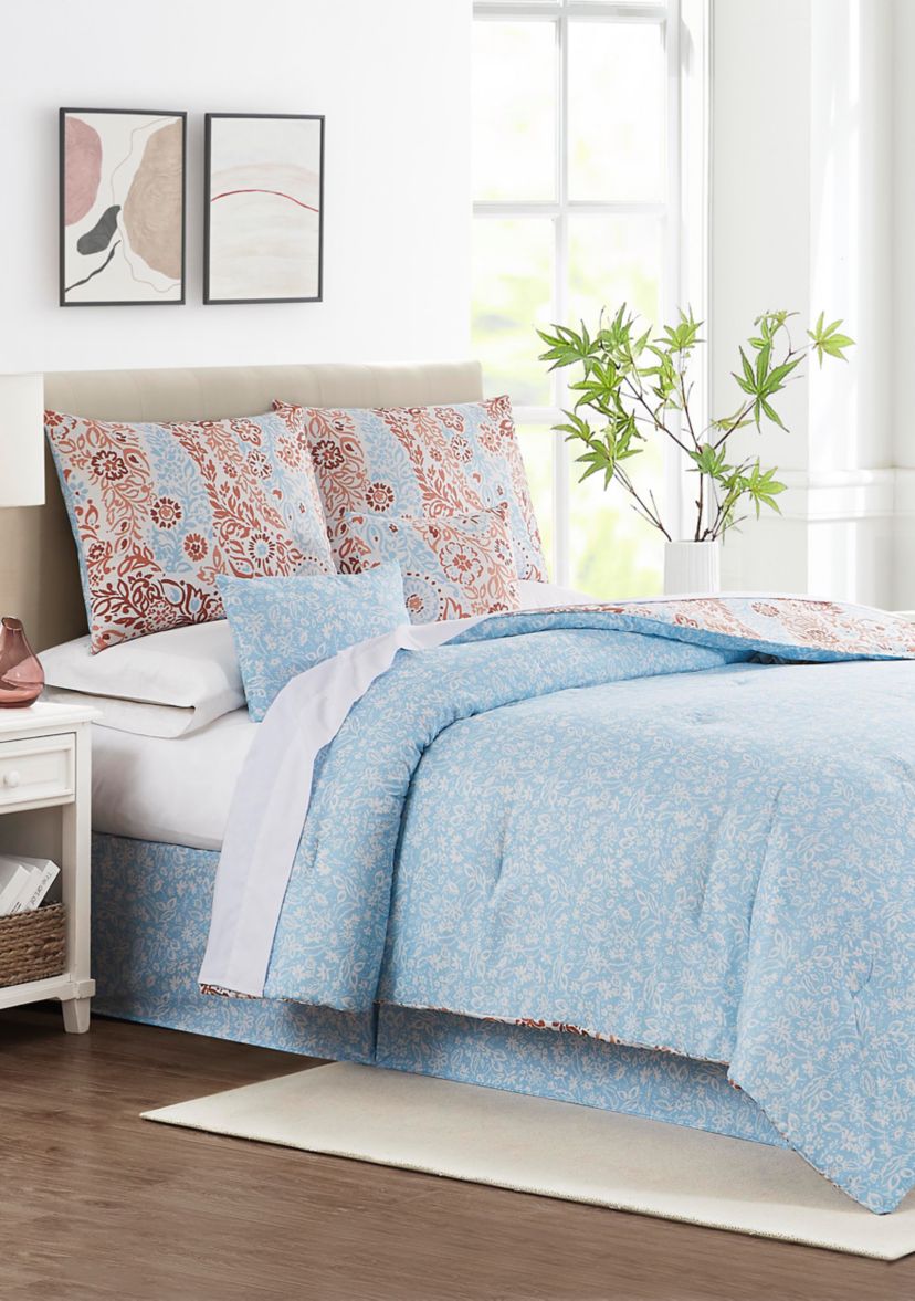 Floral Paisley Comforter Set