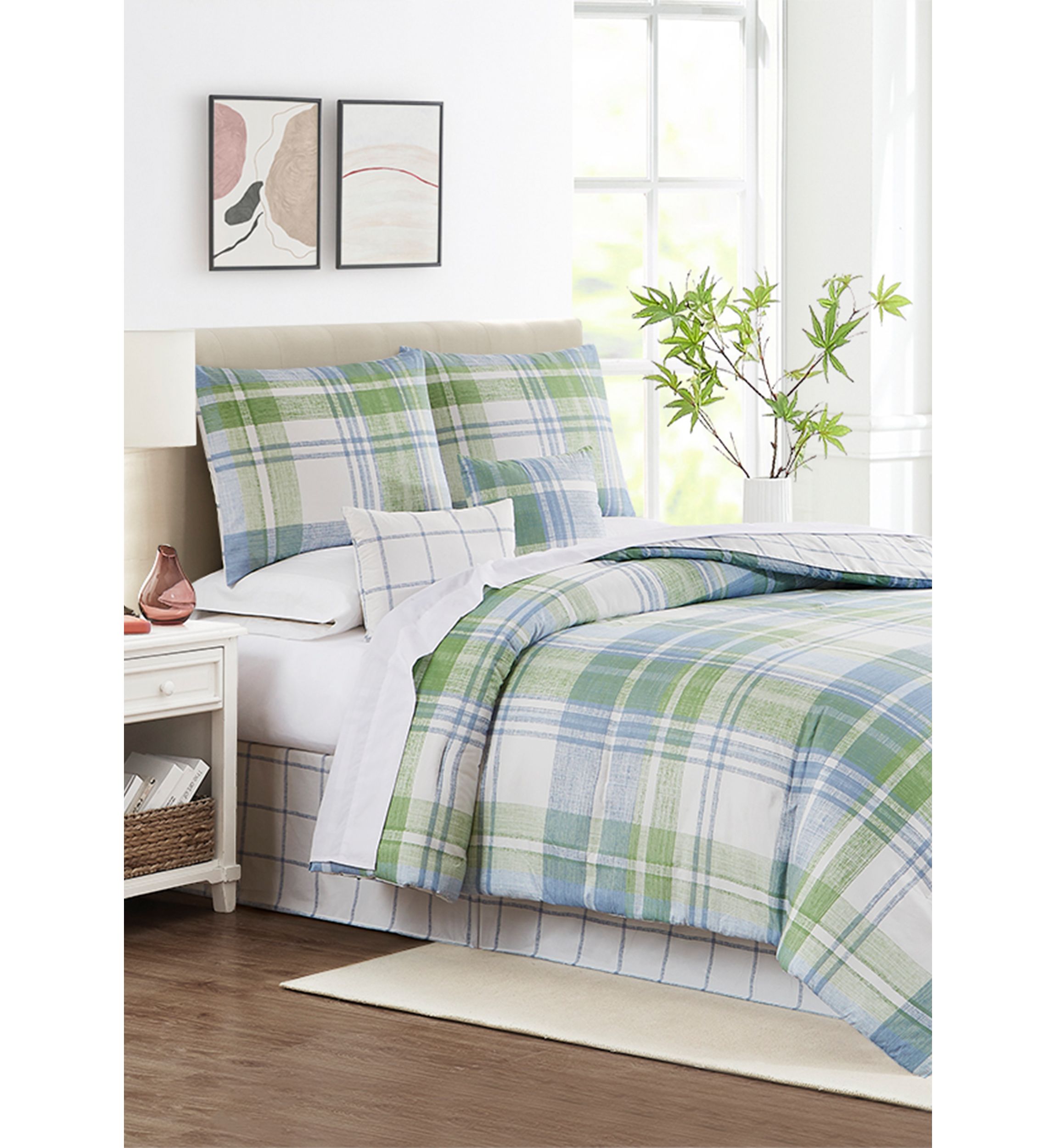 Madras 6-Piece Quilt Set